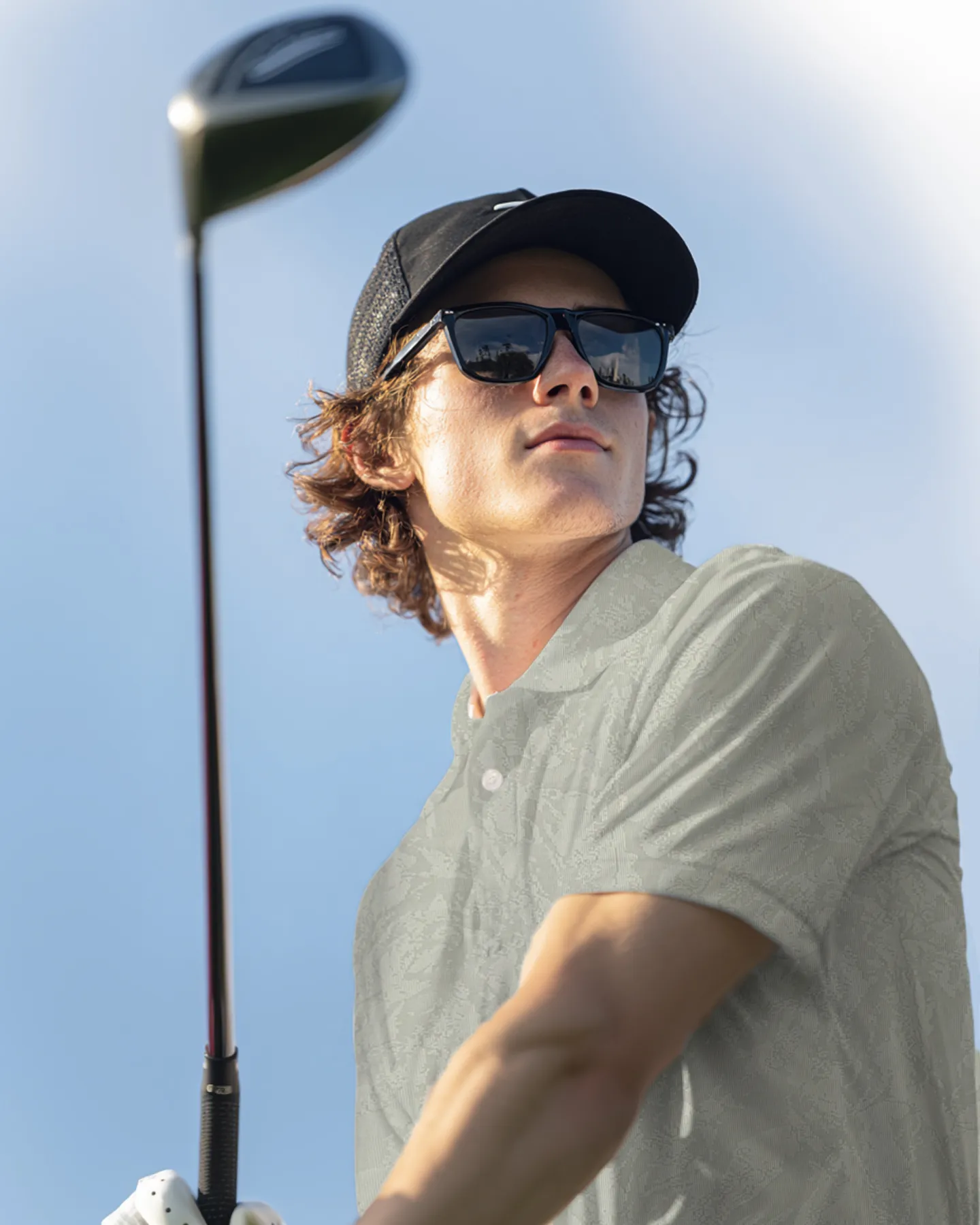 Textured Jacquard Polo - Deolax