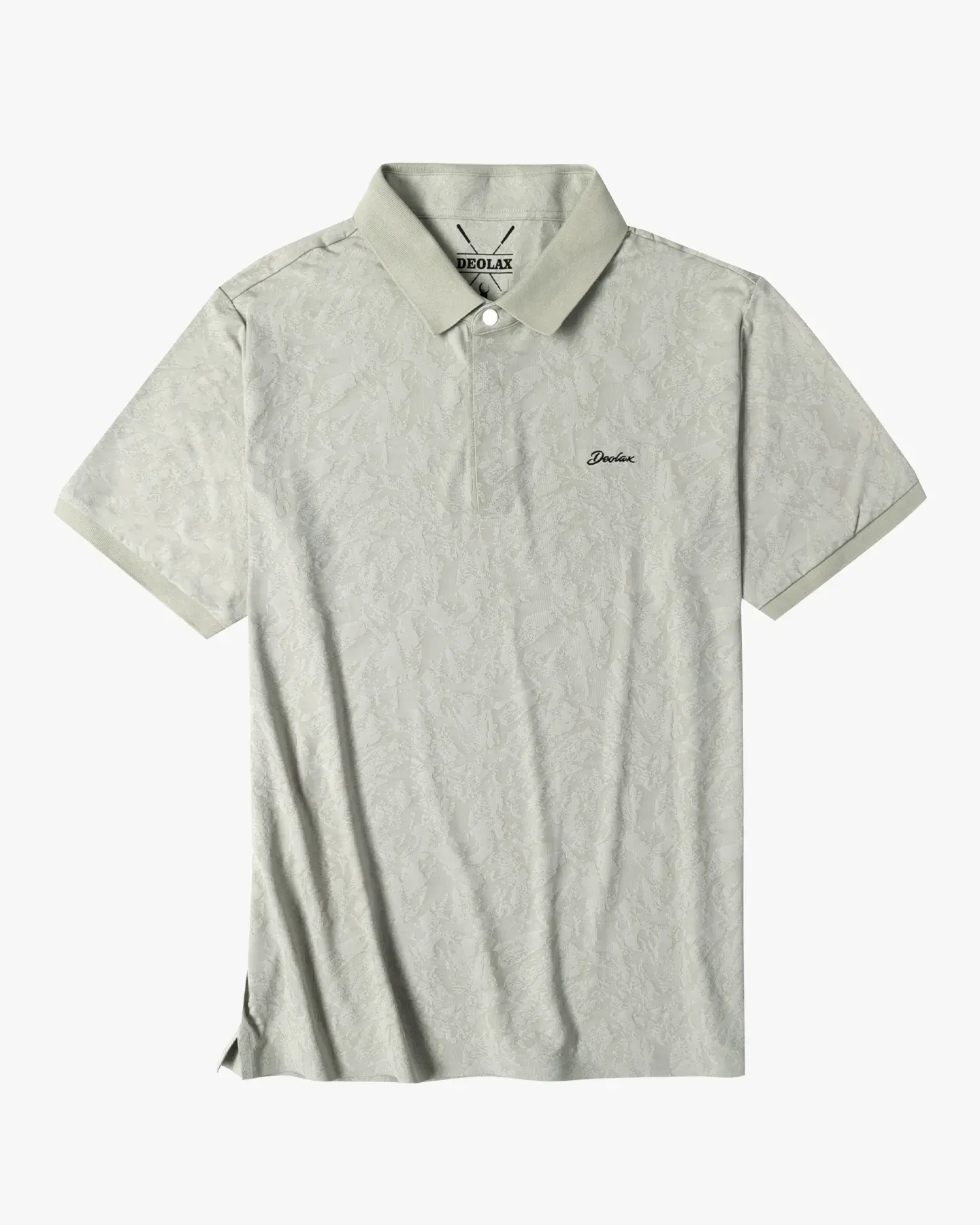 Textured Jacquard Polo - Deolax