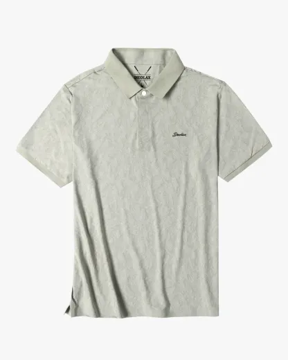 Textured Jacquard Polo - Deolax