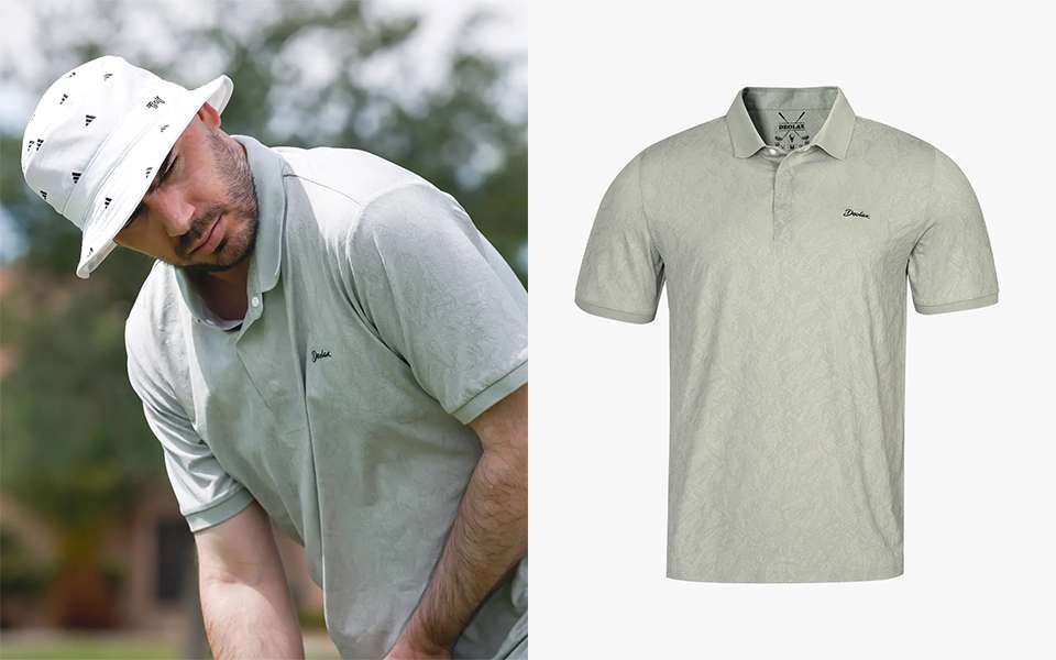 Textured Jacquard Polo