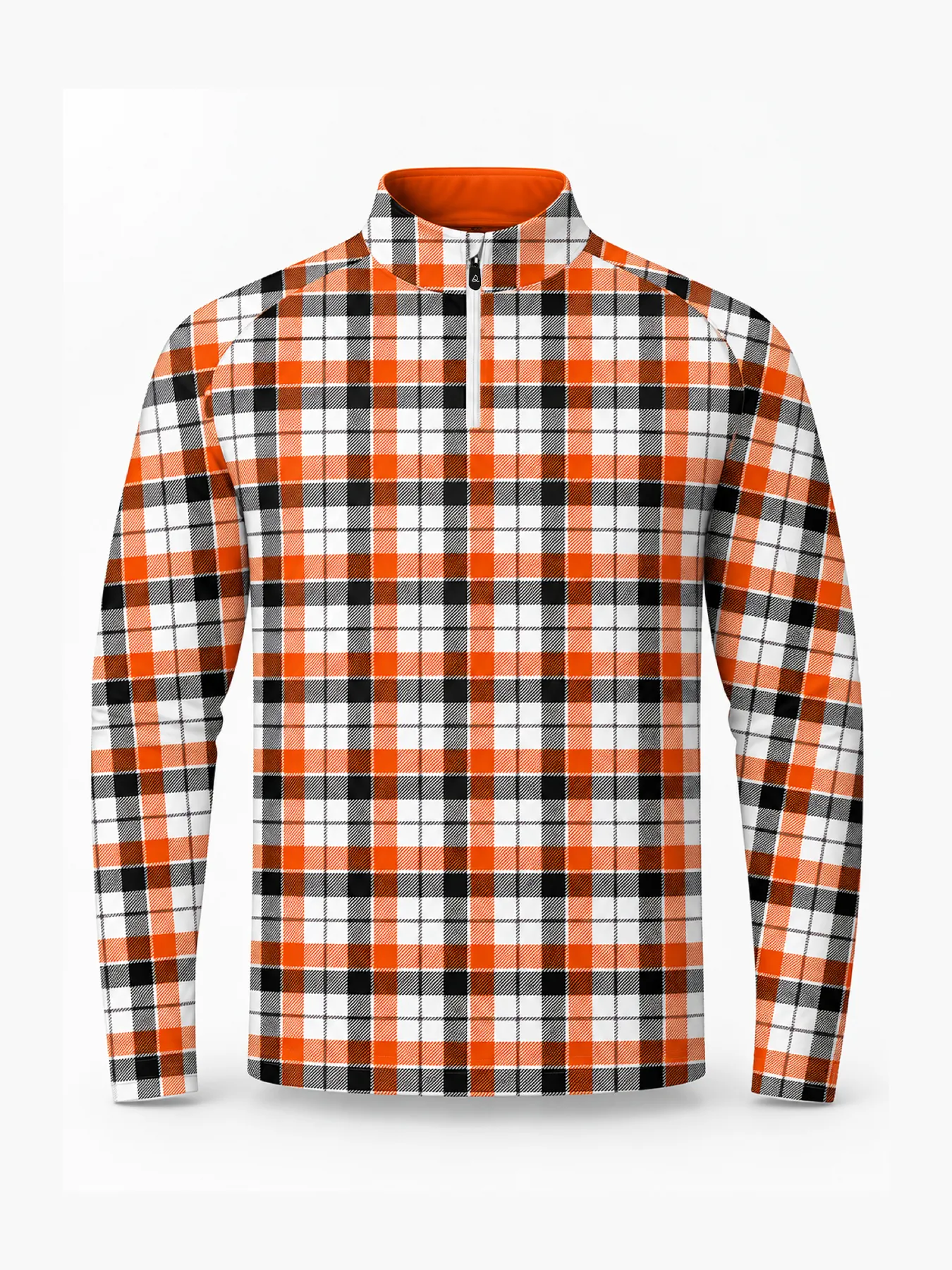 Thanksgiving Plaid Quarter Zip