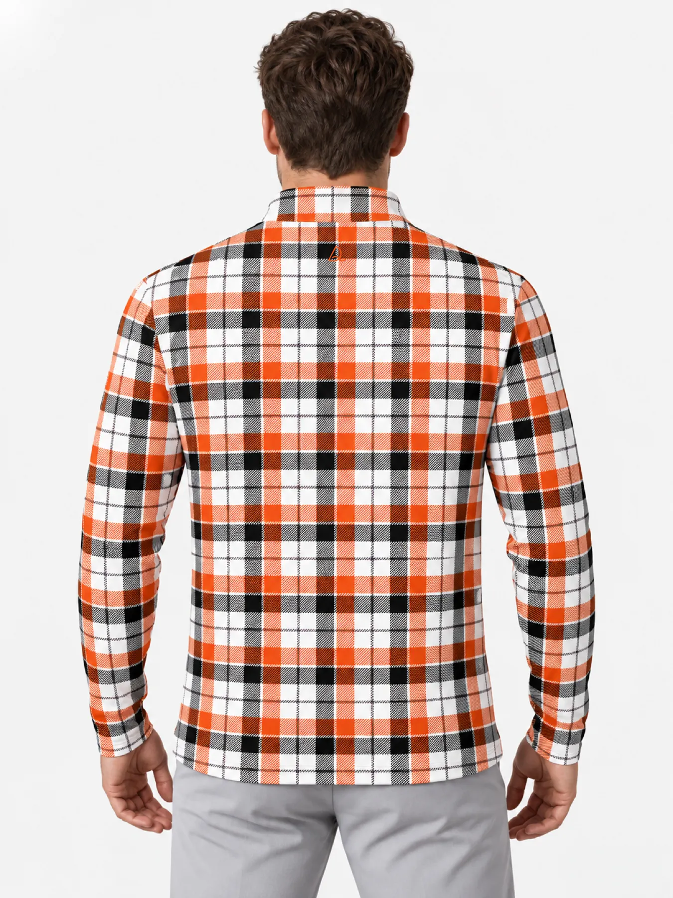 Thanksgiving Plaid Quarter Zip