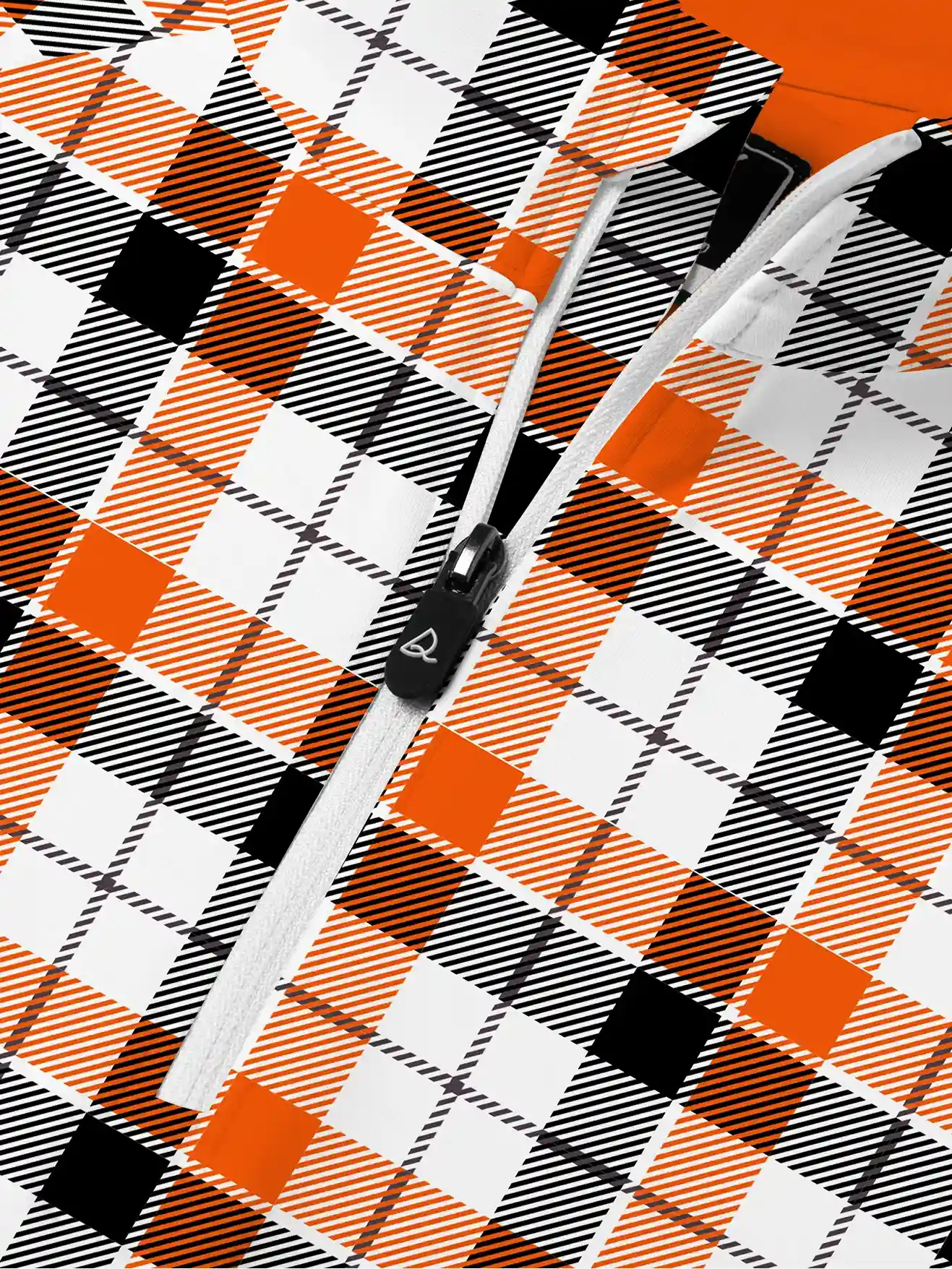 Thanksgiving Plaid Quarter Zip - Deolax