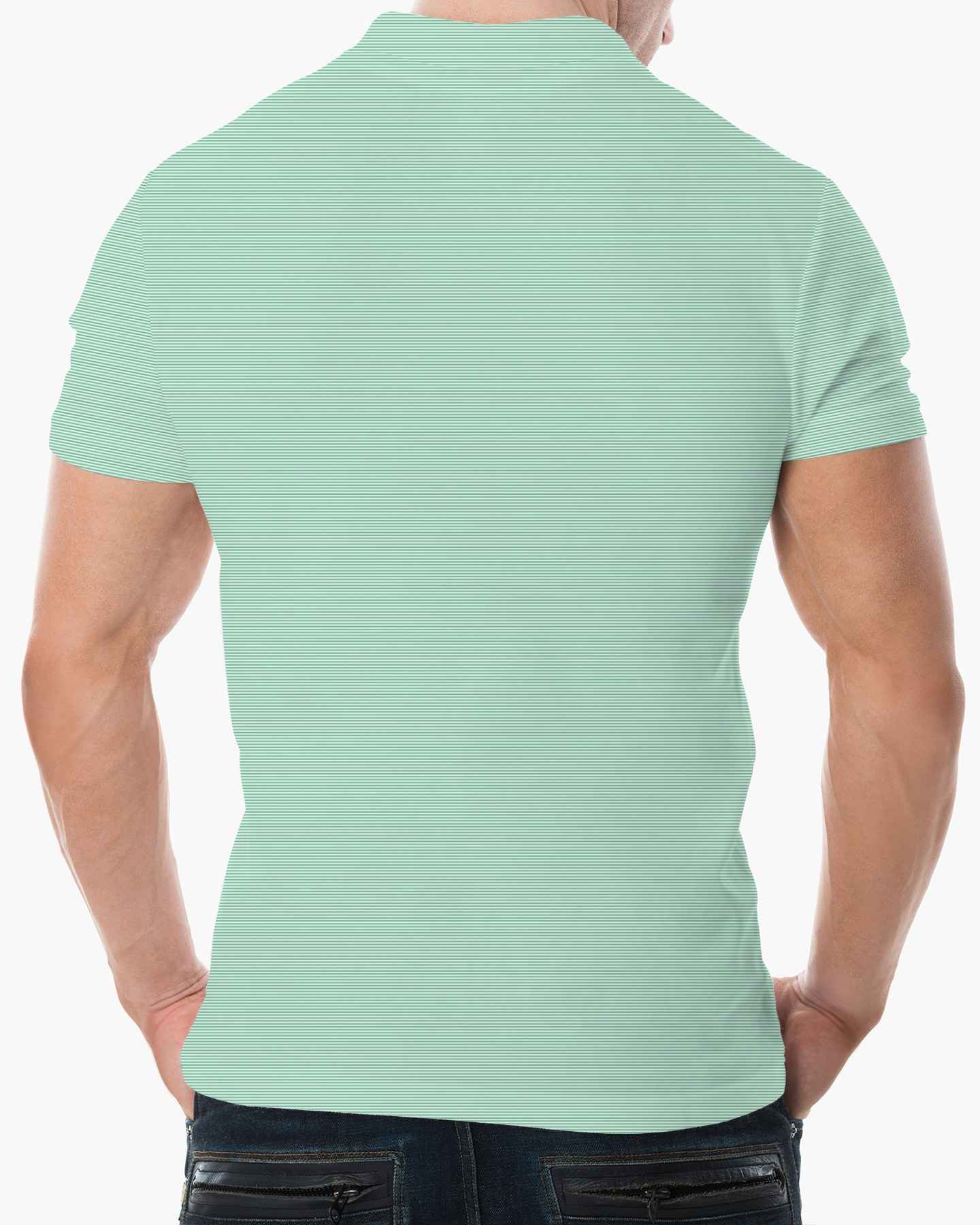 Birdie Stripe Perfermance Polo - Deolax