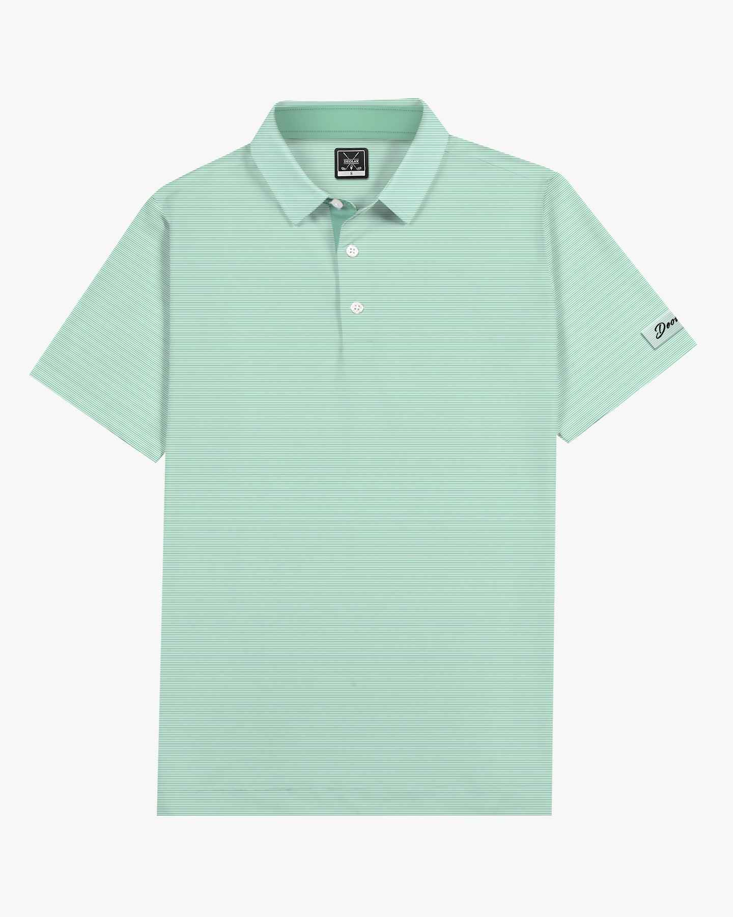 Birdie Stripe Perfermance Polo - Deolax