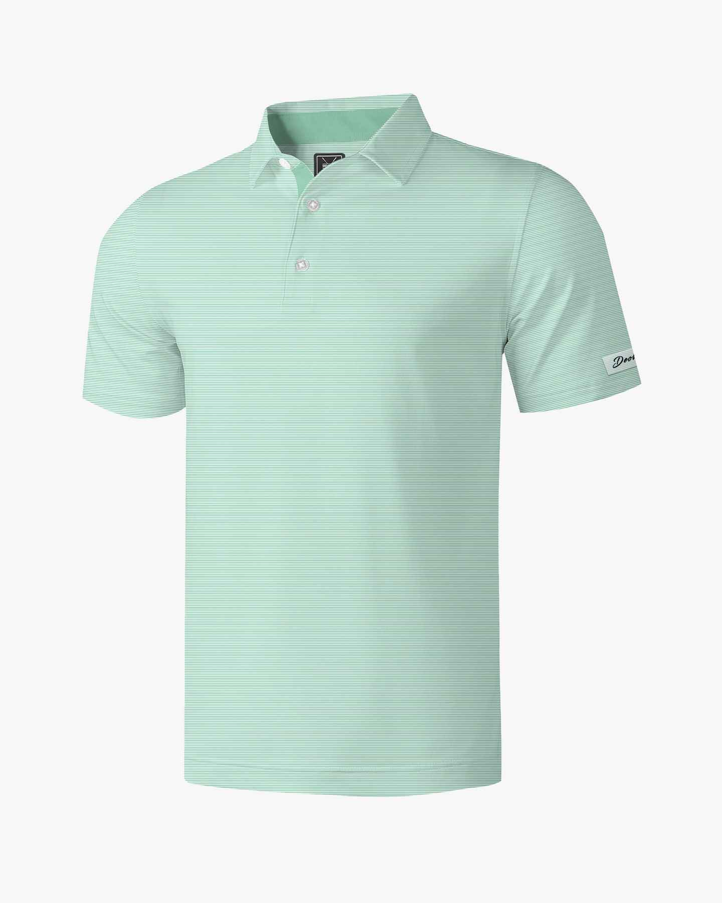 Birdie Stripe Perfermance Polo - Deolax