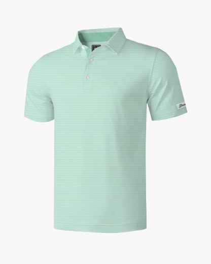 Birdie Stripe Perfermance Polo - Deolax