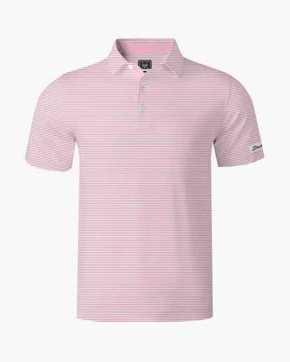 The Birdie Stripe Polo - Deolax