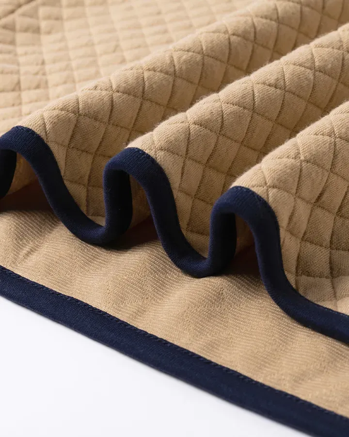 The Pullover: Diamond Quilted 