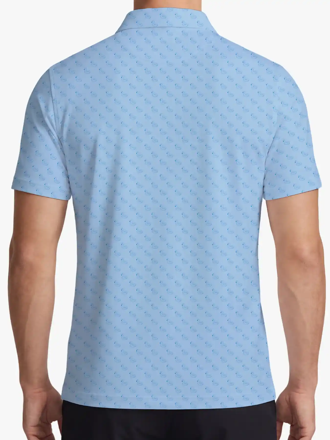 The Flamingo Blue Polo - Deolax