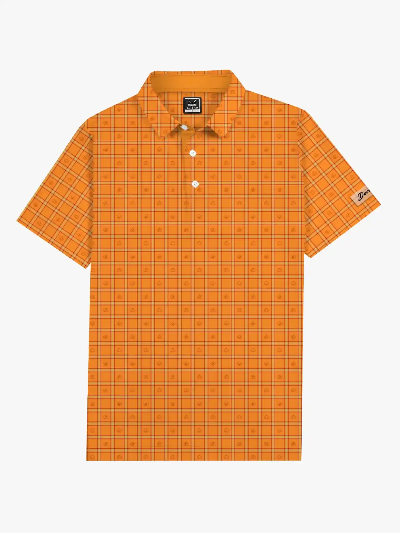 The Great Pumpkin Tartan Polo - Deolax