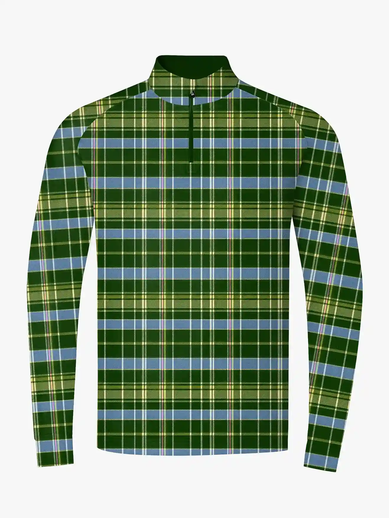 The Heritage Tartan Quarter Zip - Deolax