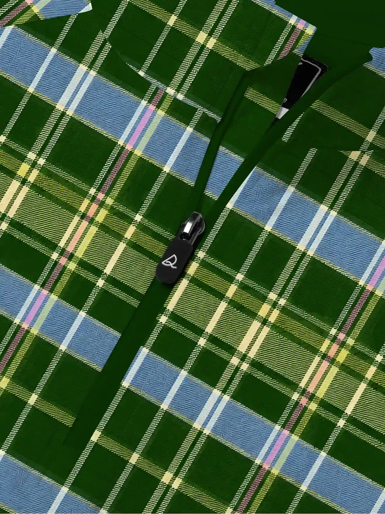The Heritage Tartan Quarter Zip - Deolax