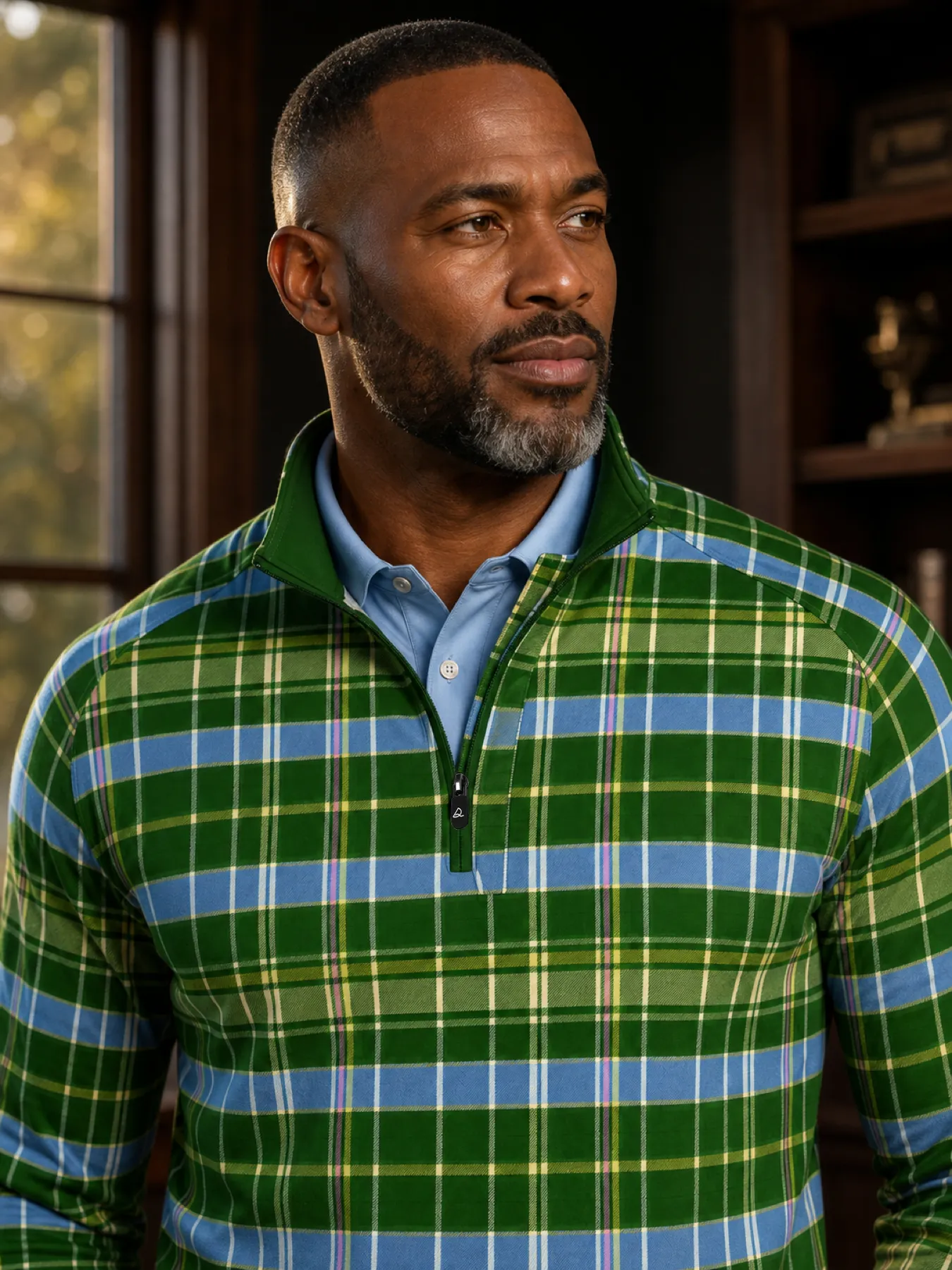 The Heritage Tartan Quarter Zip