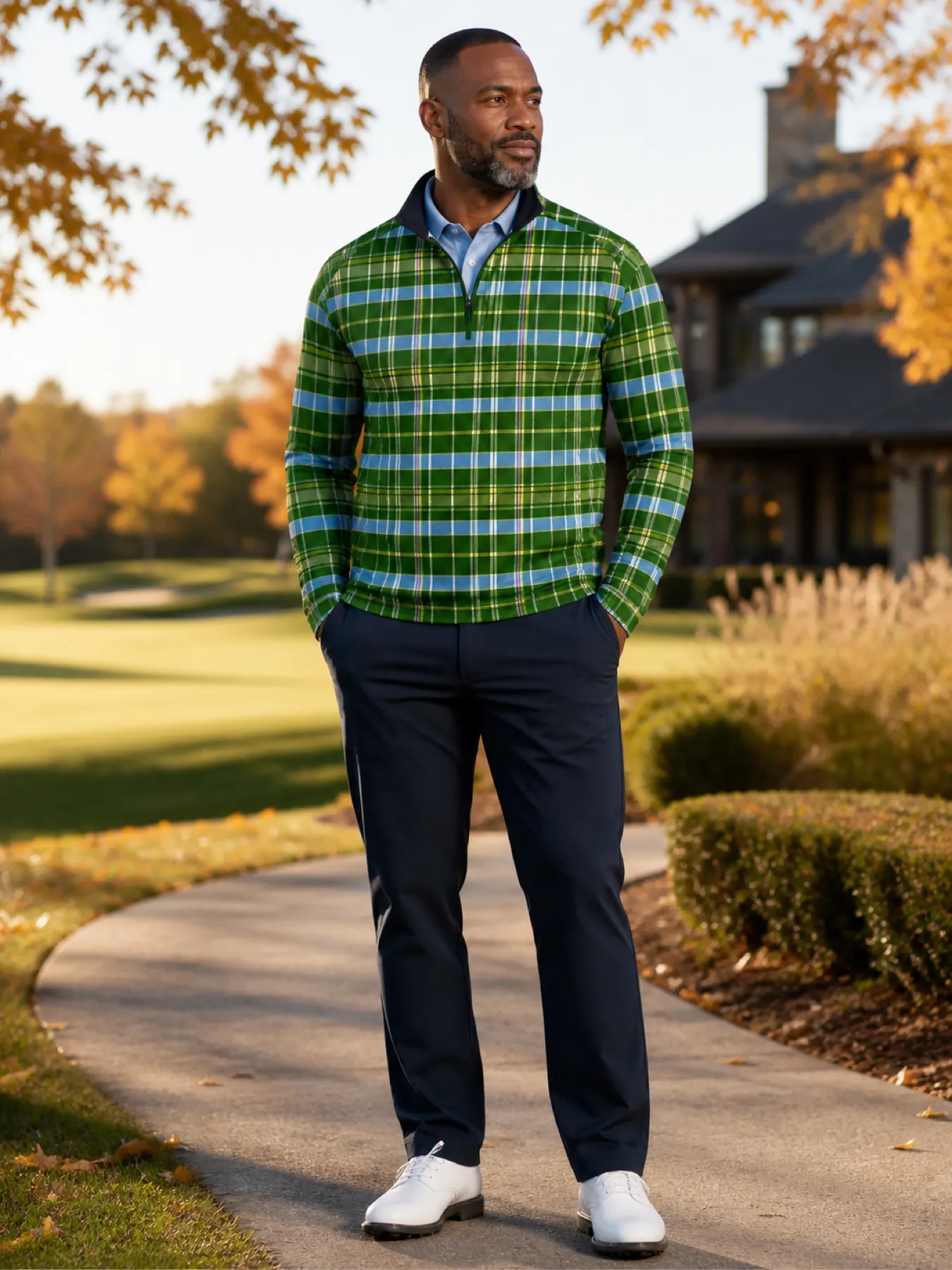 The Heritage Tartan Quarter Zip
