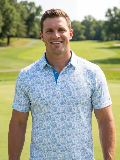 The Hops Floral Polo - Deolax