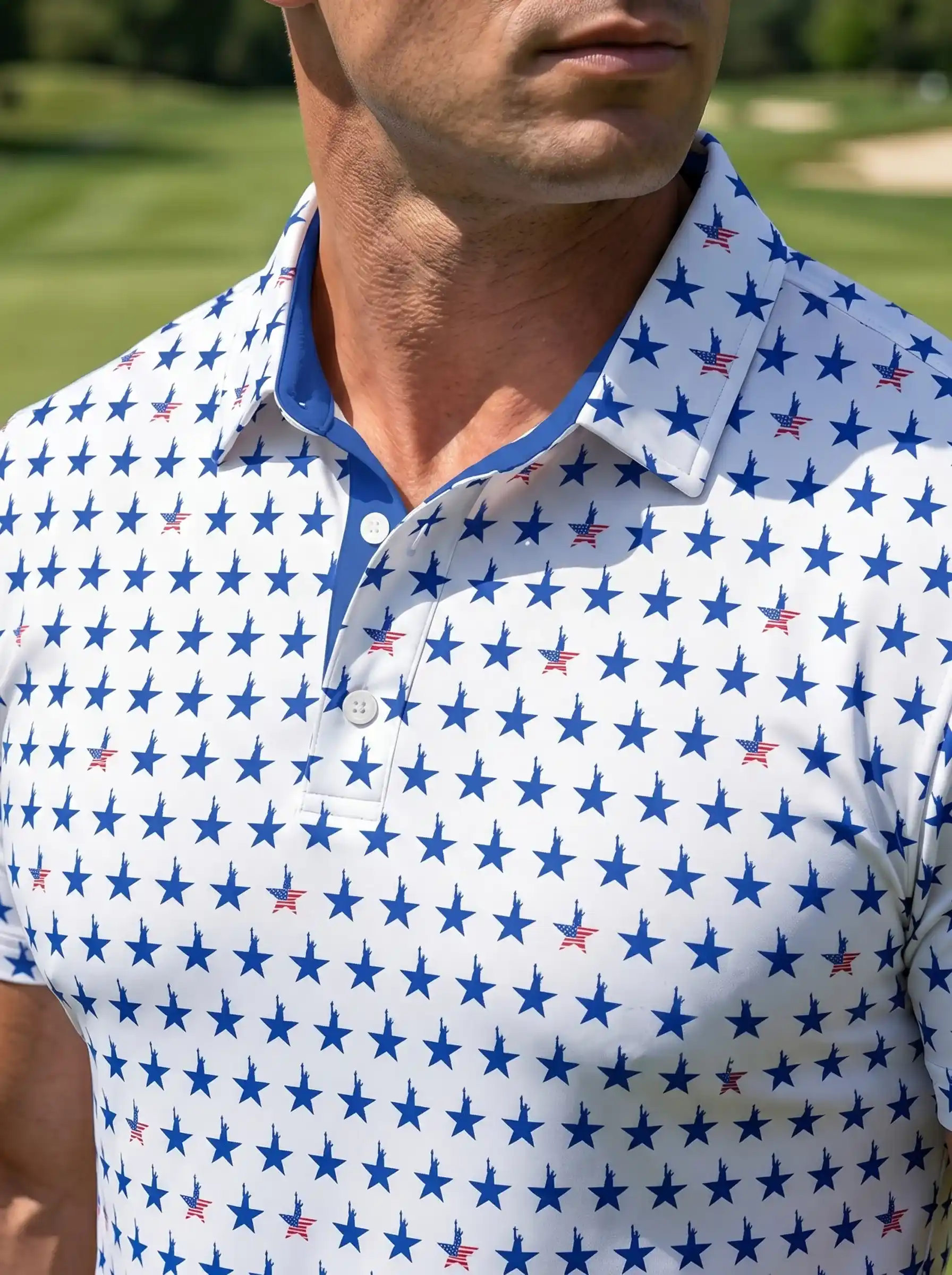The Liberty Torch Polo