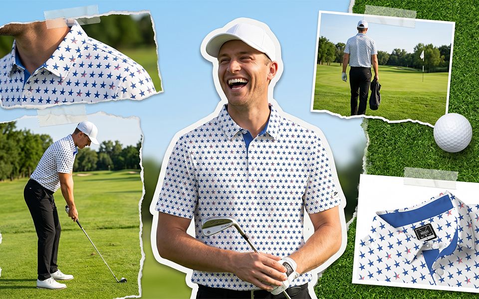 The Liberty Torch Polo