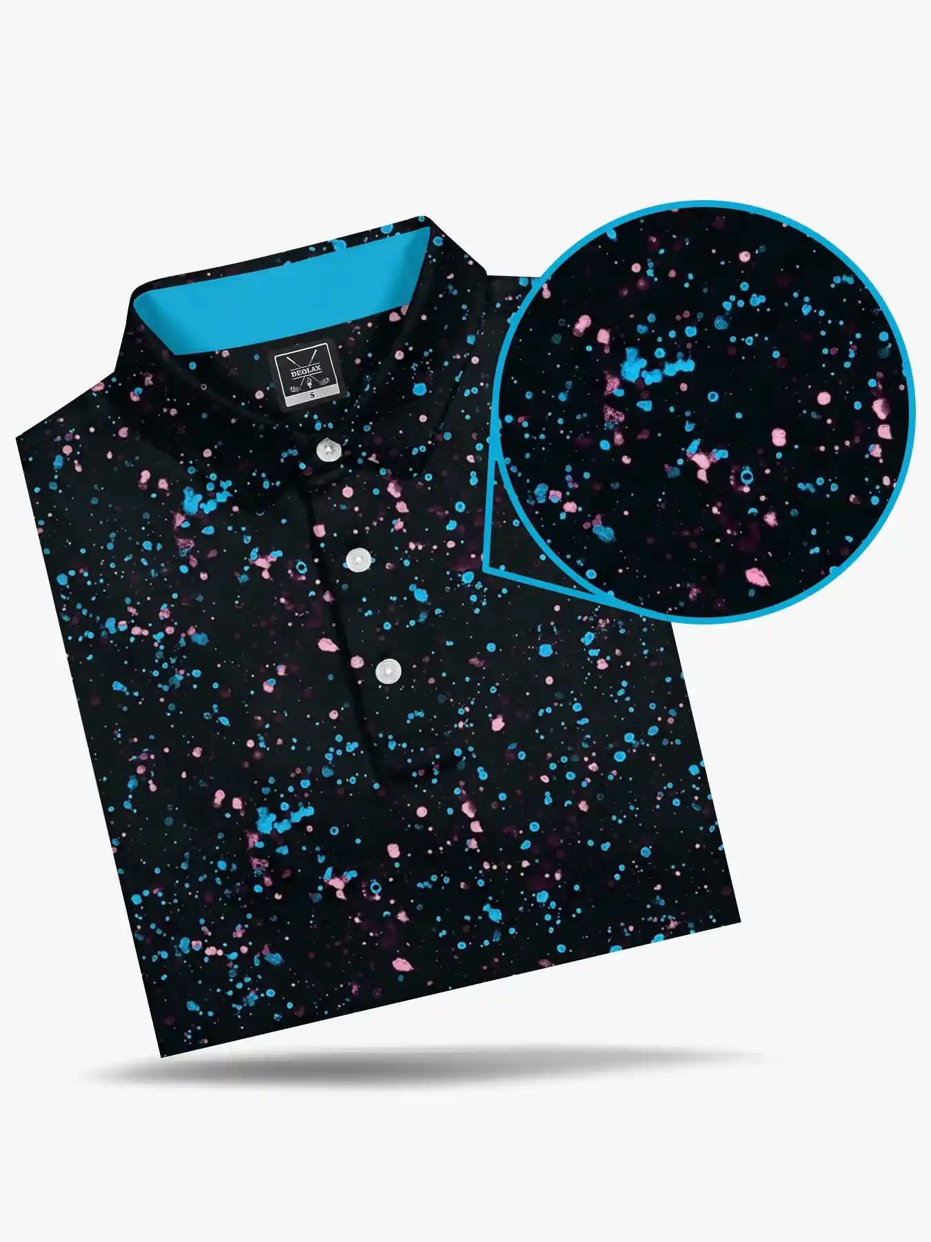 The Miami Night Black Polo - Deolax