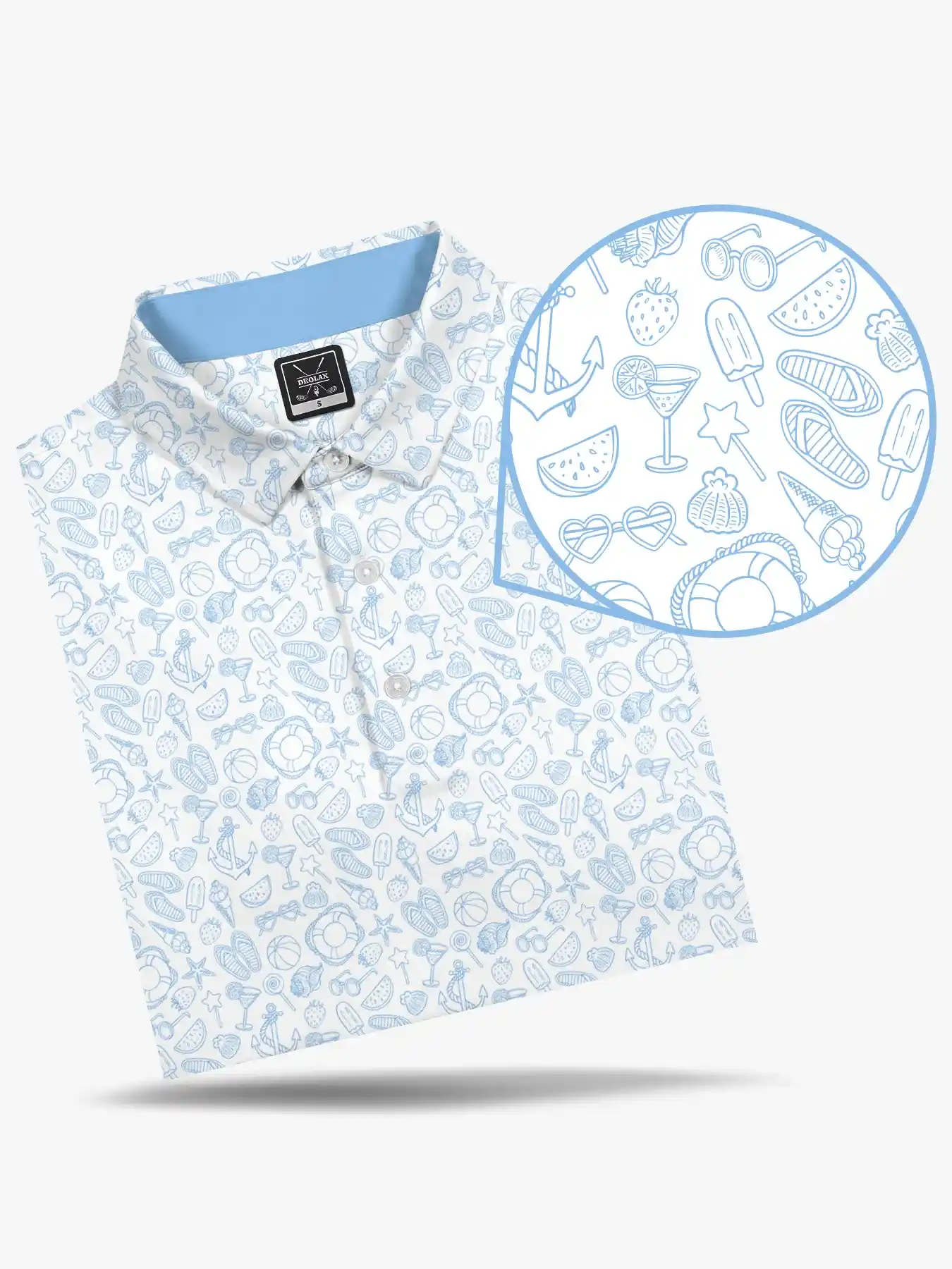 The Oasis Party Polo Shirt - Deolax