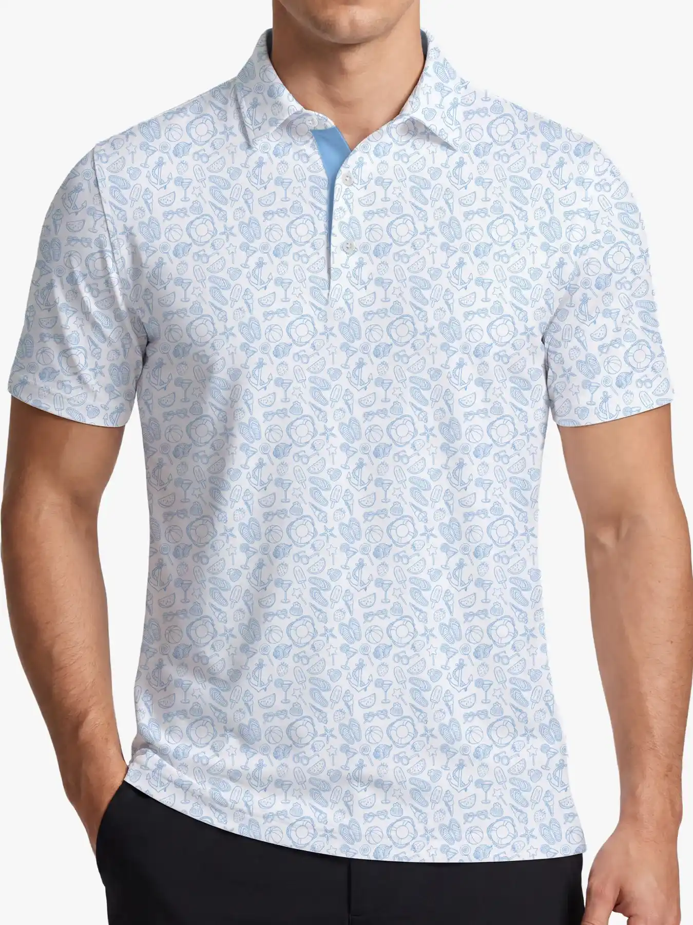 The Oasis Party Polo Shirt - Deolax