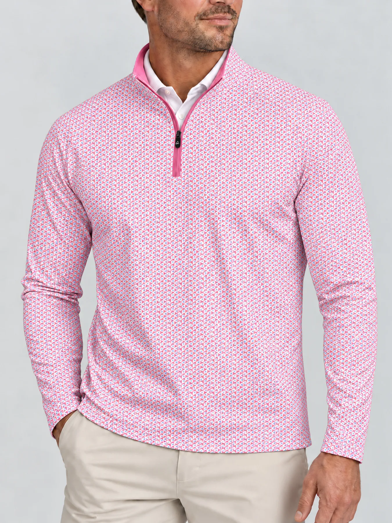 The Prism Triangle Quarter Zip