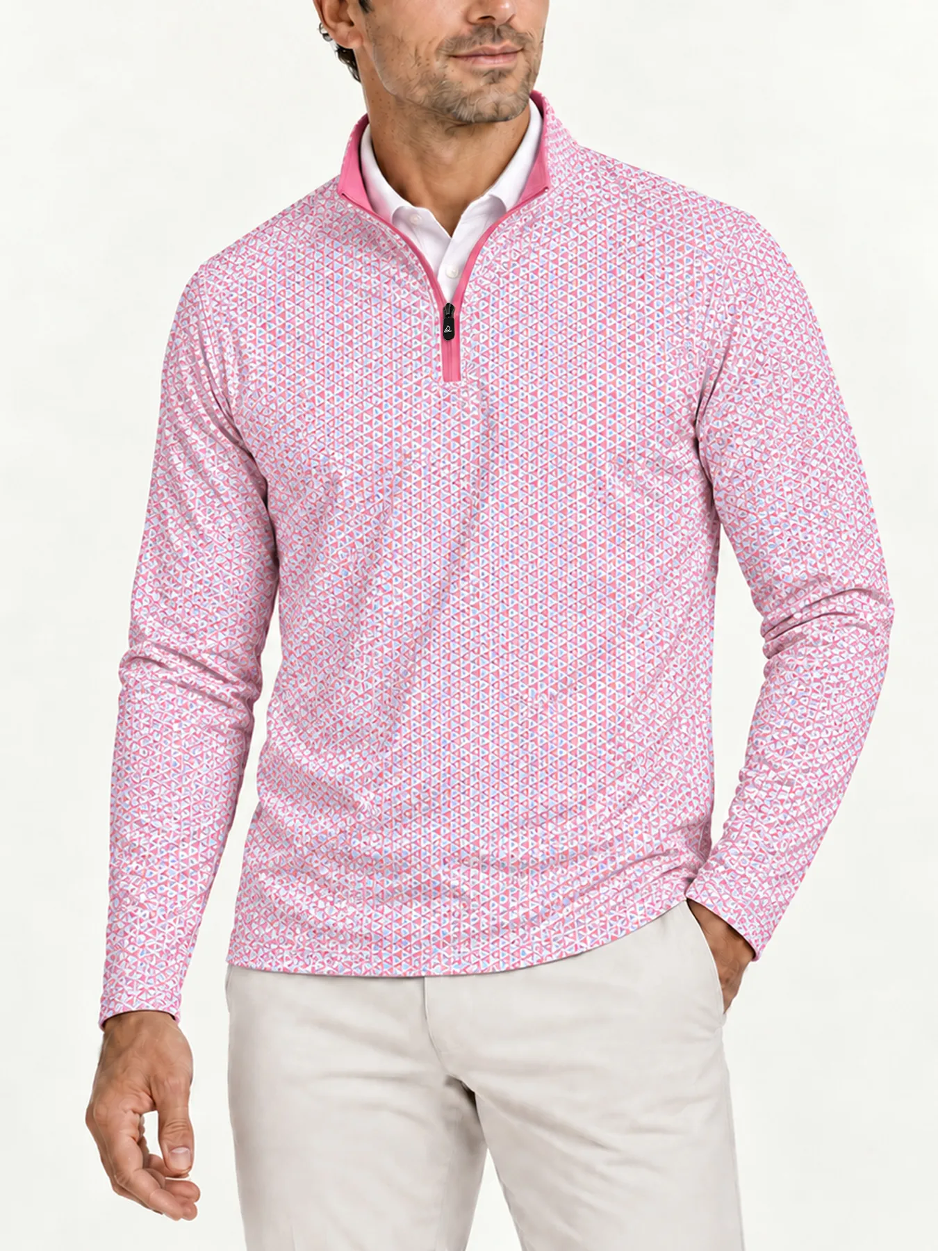 The Prism Triangle Quarter Zip