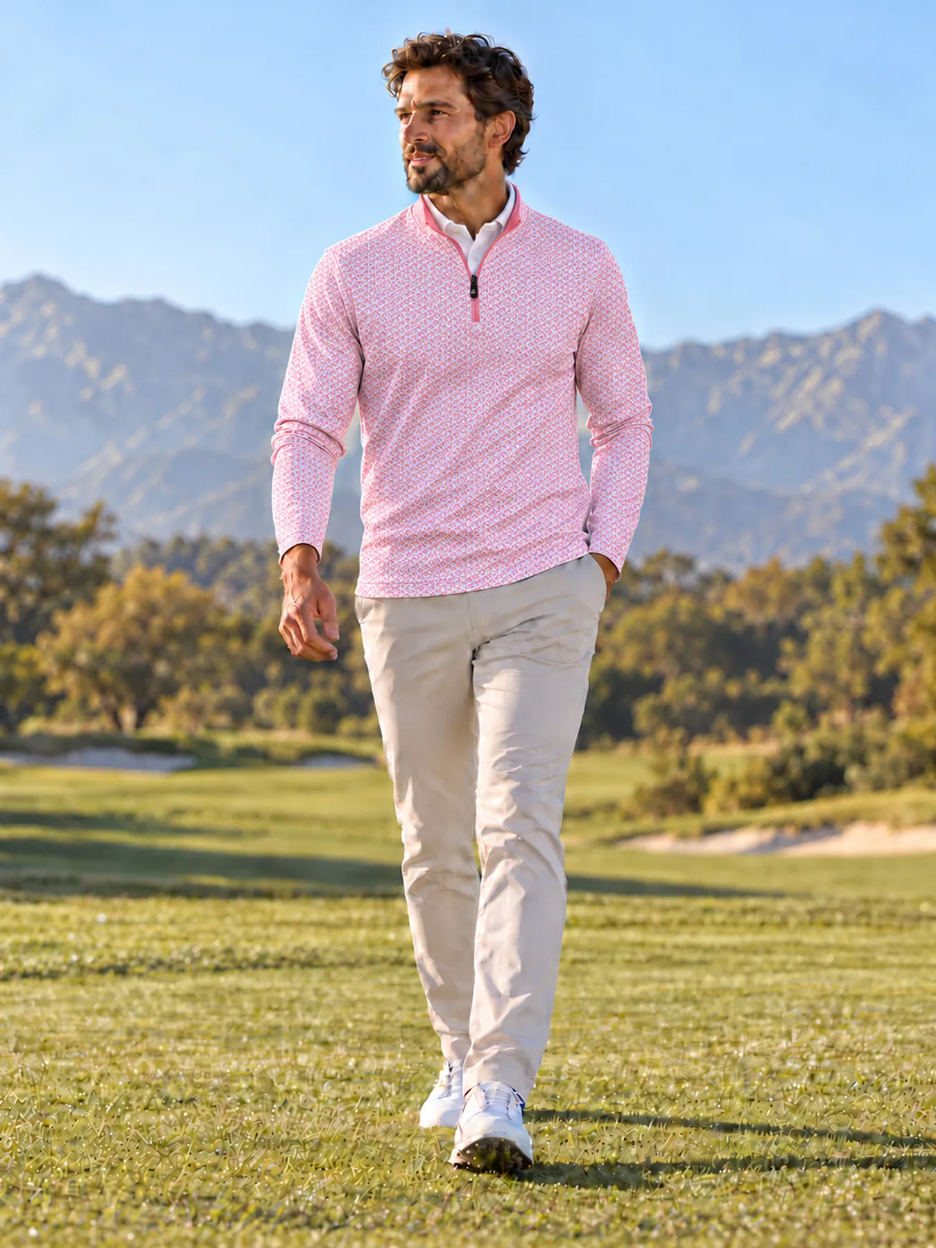 The Prism Triangle Quarter Zip