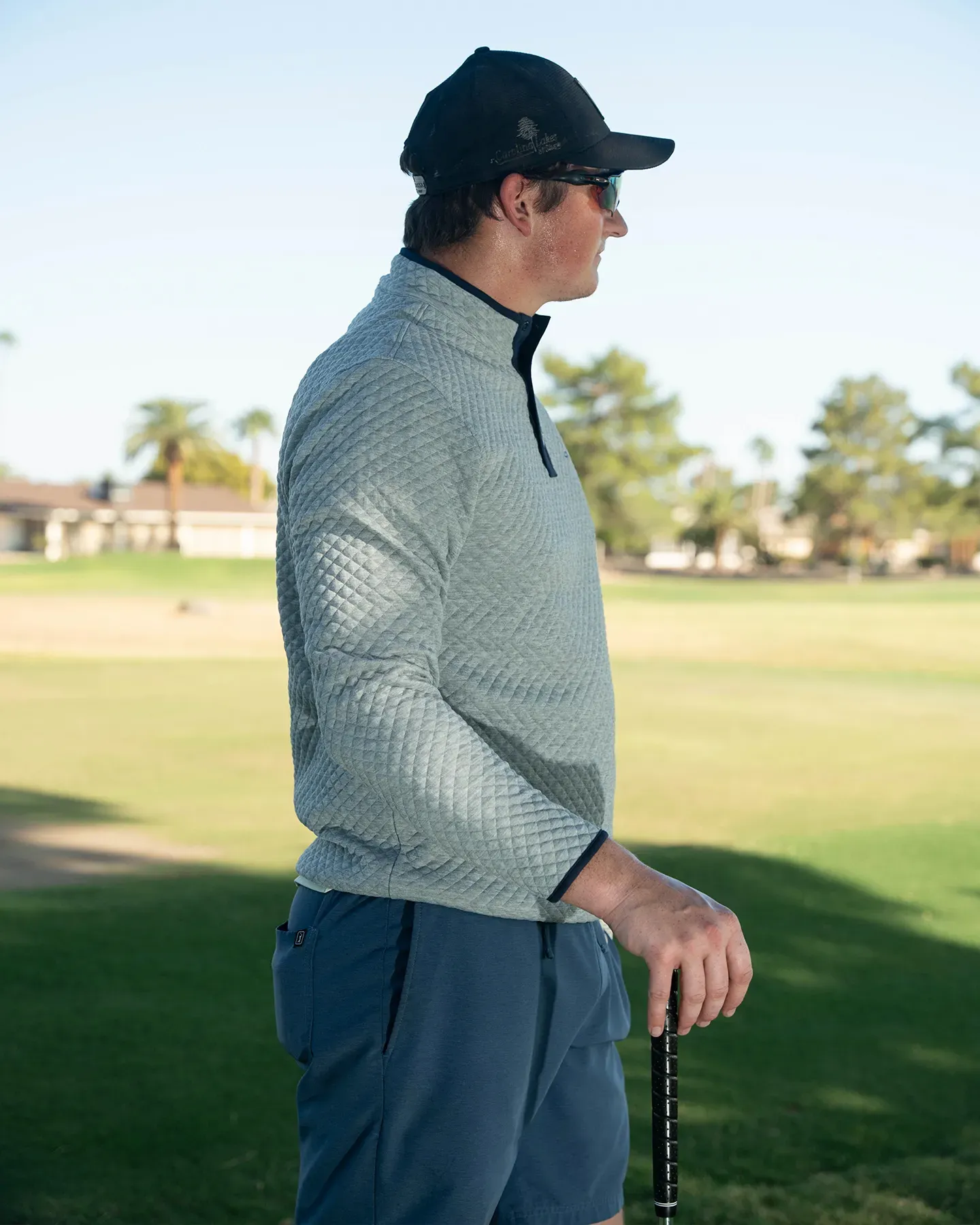 The Pullover: Diamond Quilted - Deolax 