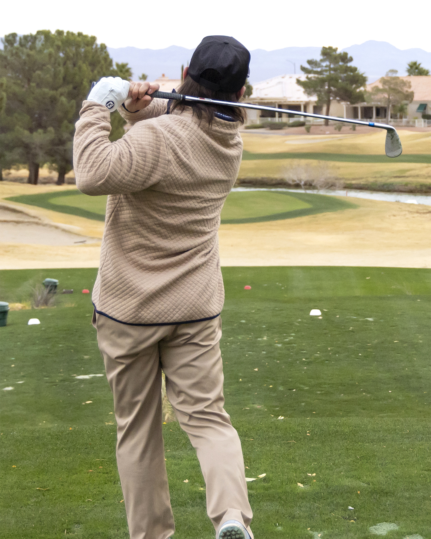 The Pullover: Diamond Quilted 