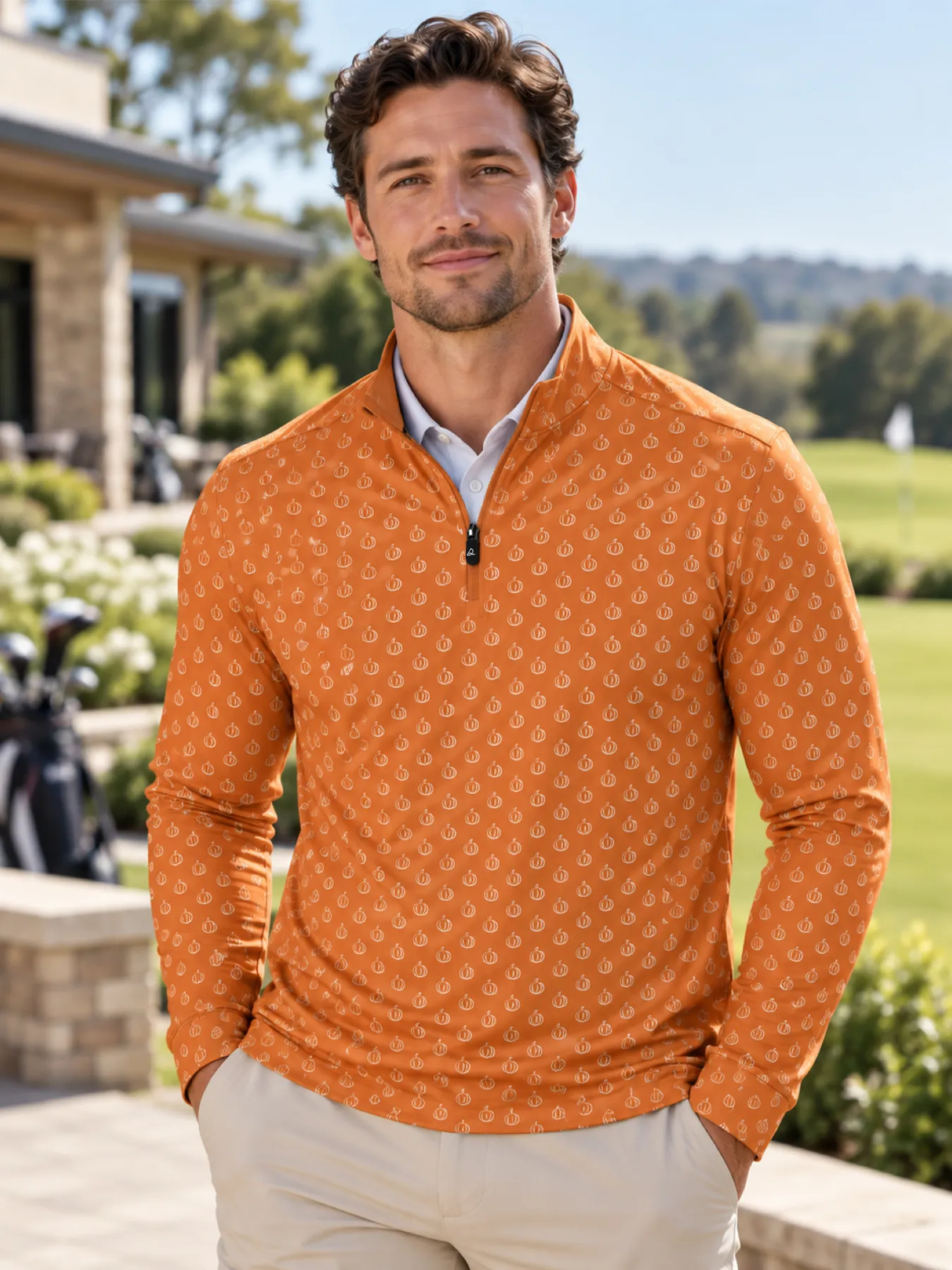 The Pumpkin Quarter Zip