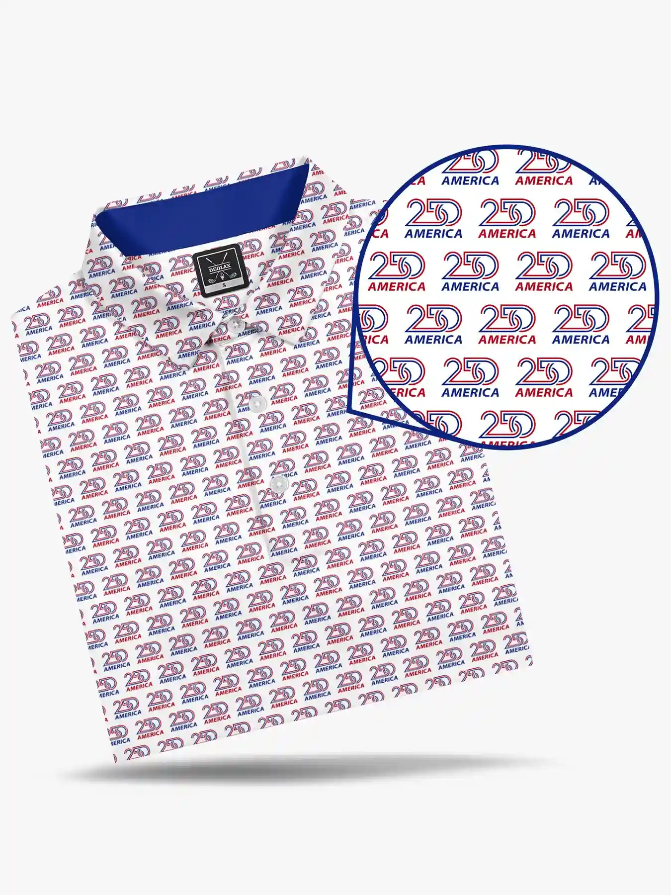 The Quarter-Millennium Polo-Short-Deolax