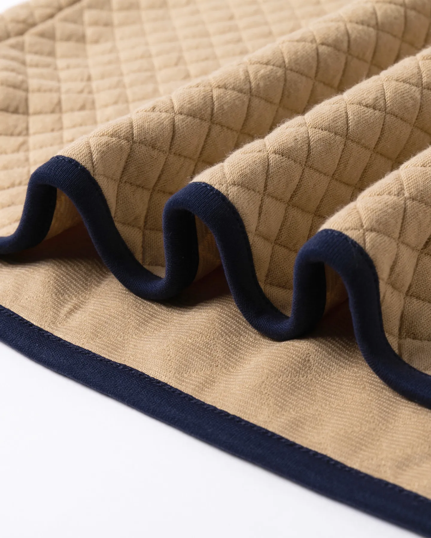 The Quarter Zip Pullover: Diamond Quilted