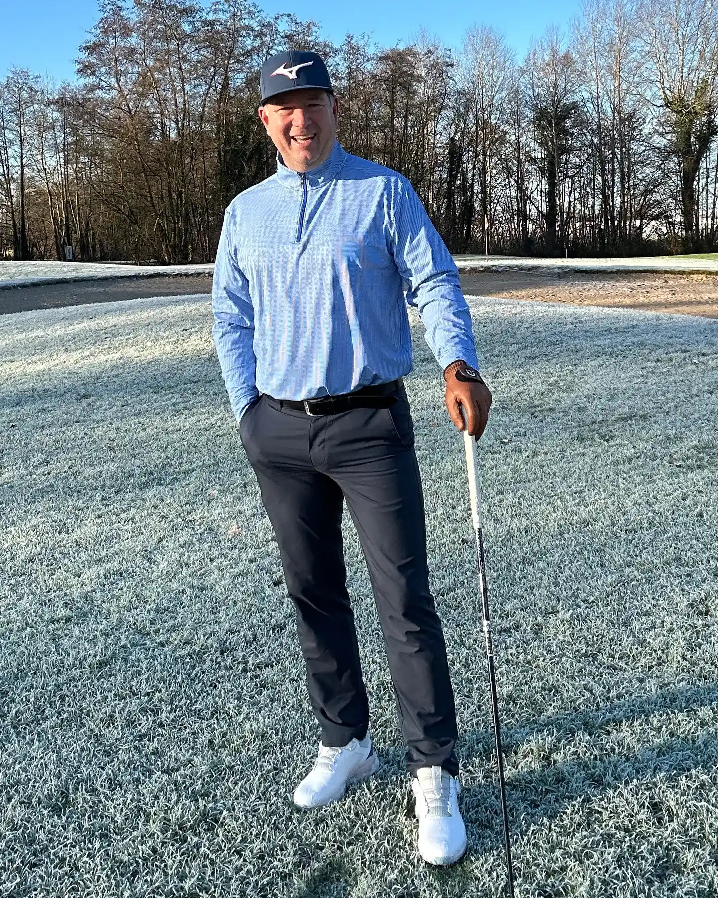The Reid Pullover in Azure - Deolax 