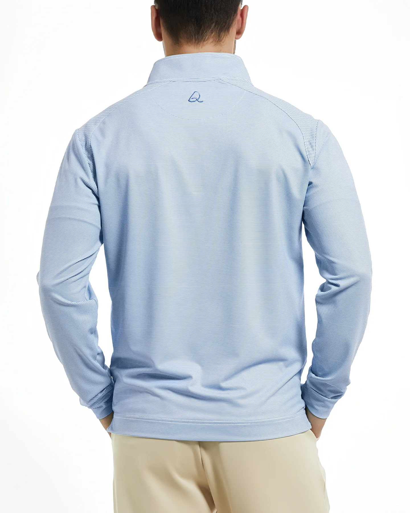 The Reid Pullover in Light Blue - Deolax
