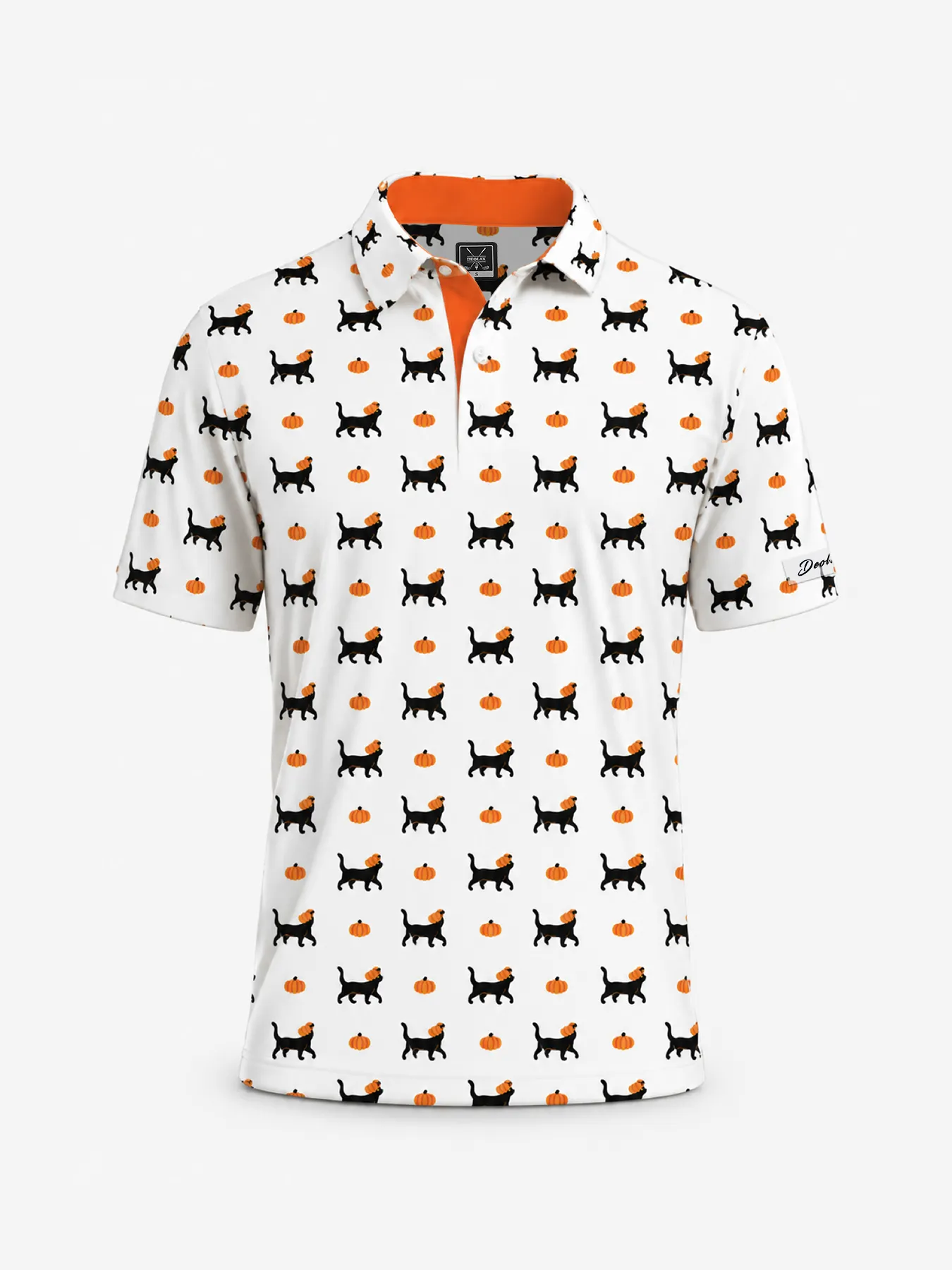 The Spooky Black Cat Polo