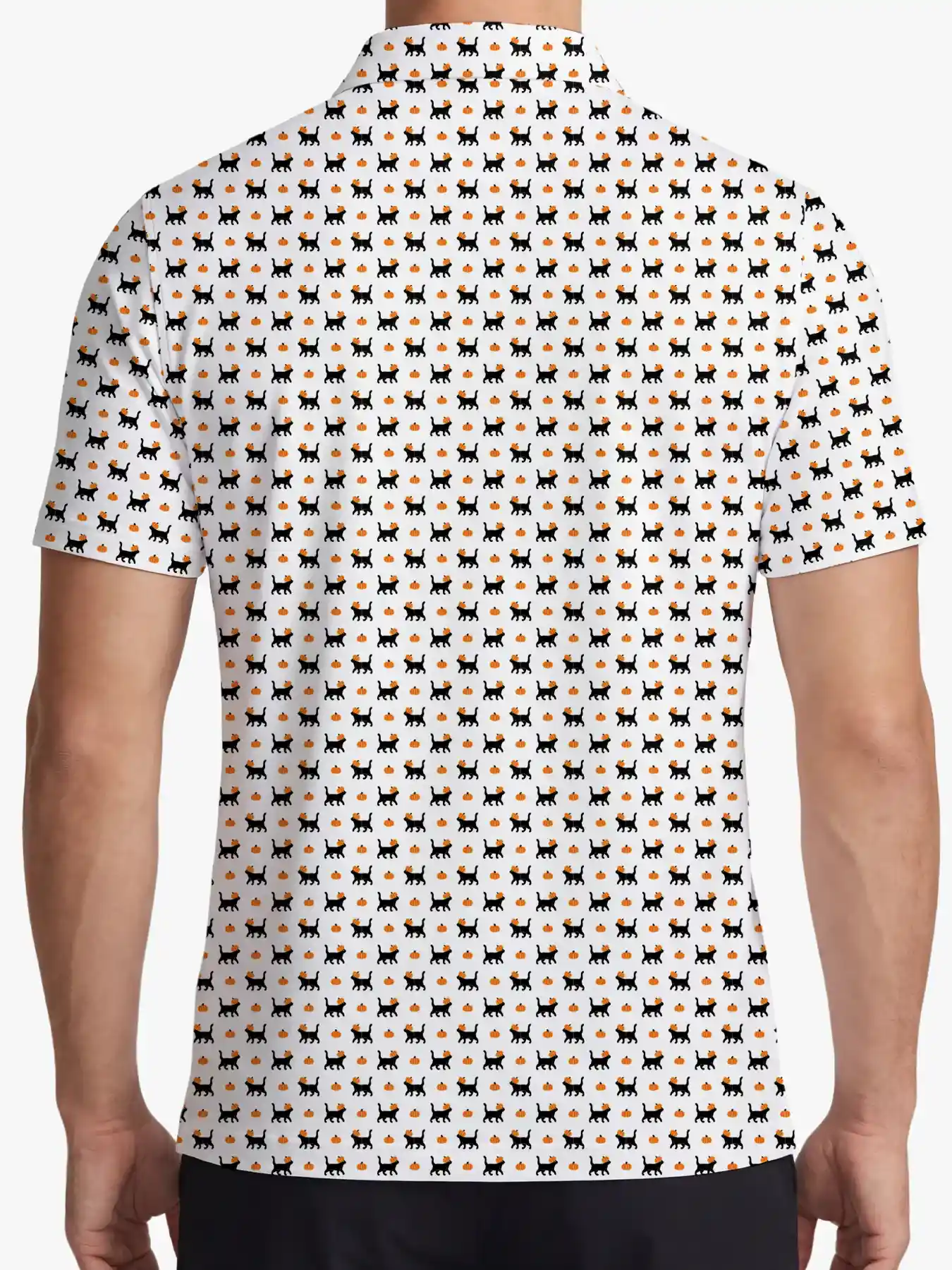The Spooky Black Cat Polo - Deolax