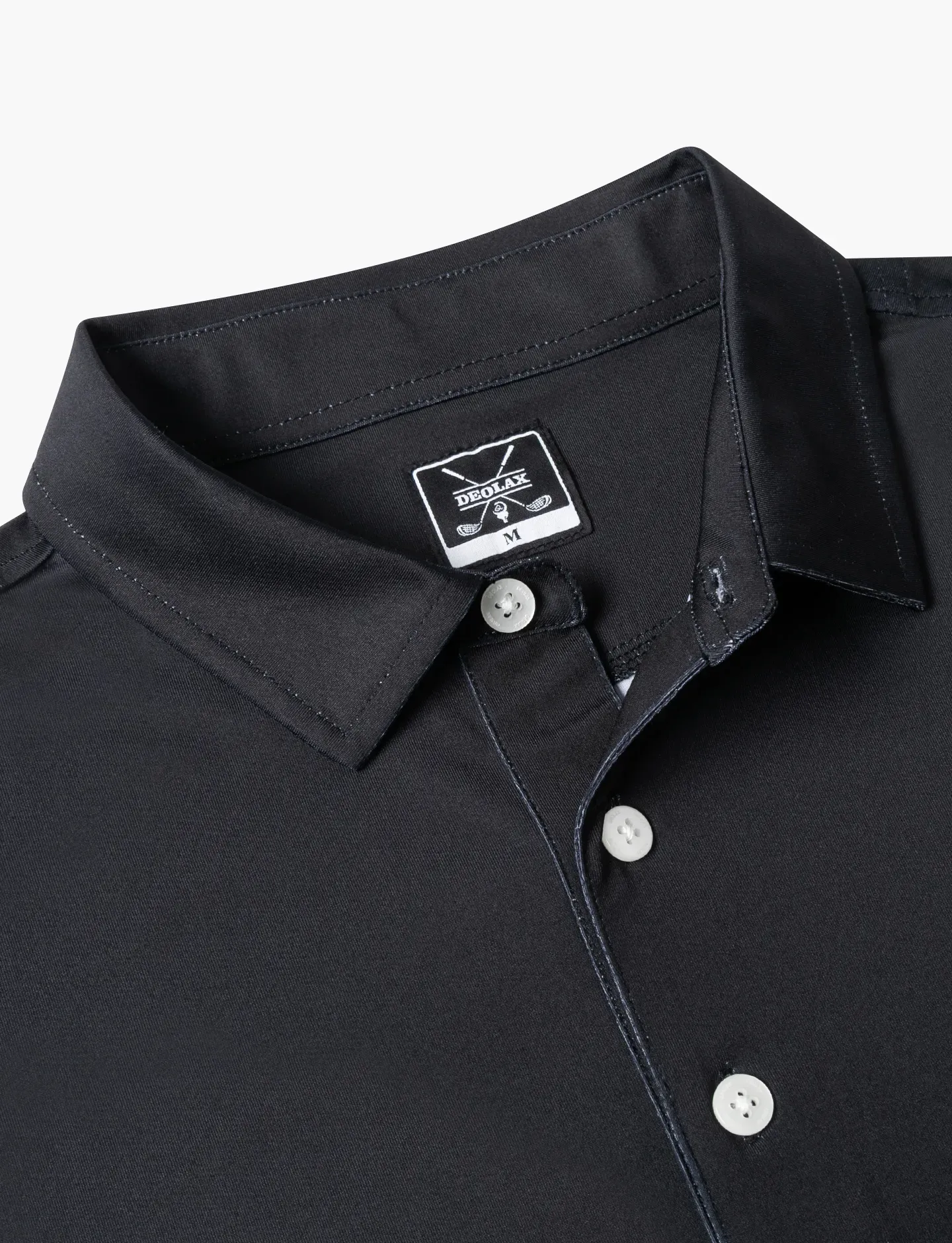 The Weekday Polo - Black Shirt - Deolax