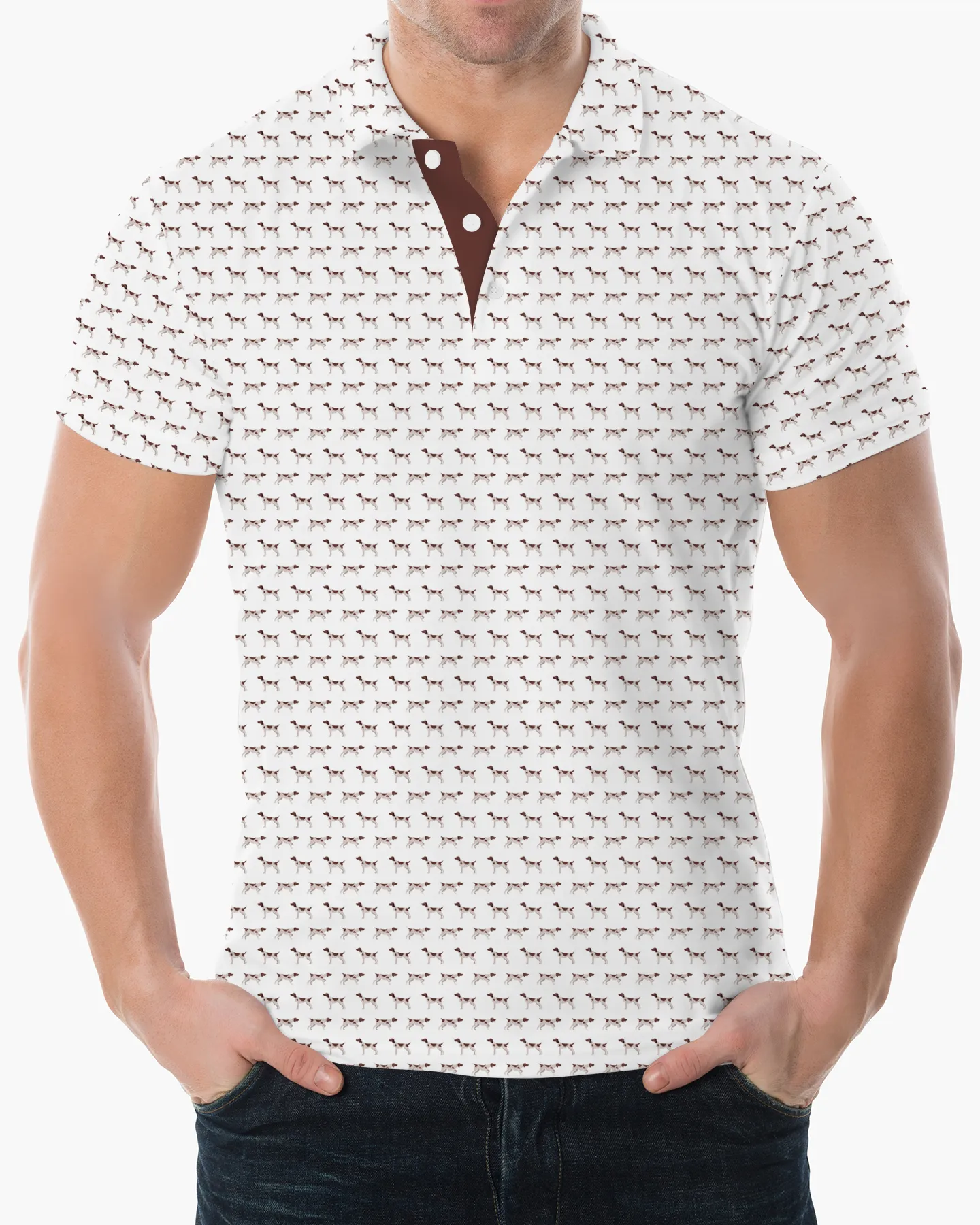 The White GSP Polo - Deolax