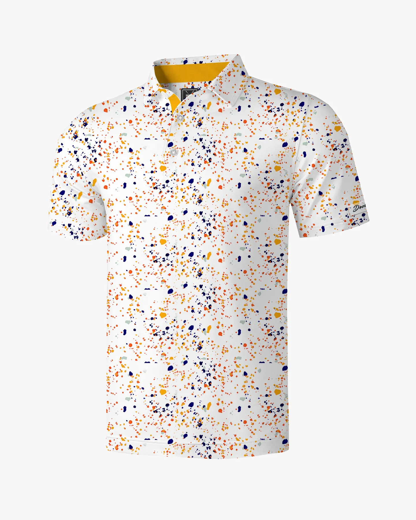 Splatter Polo - Yellow - Deolax