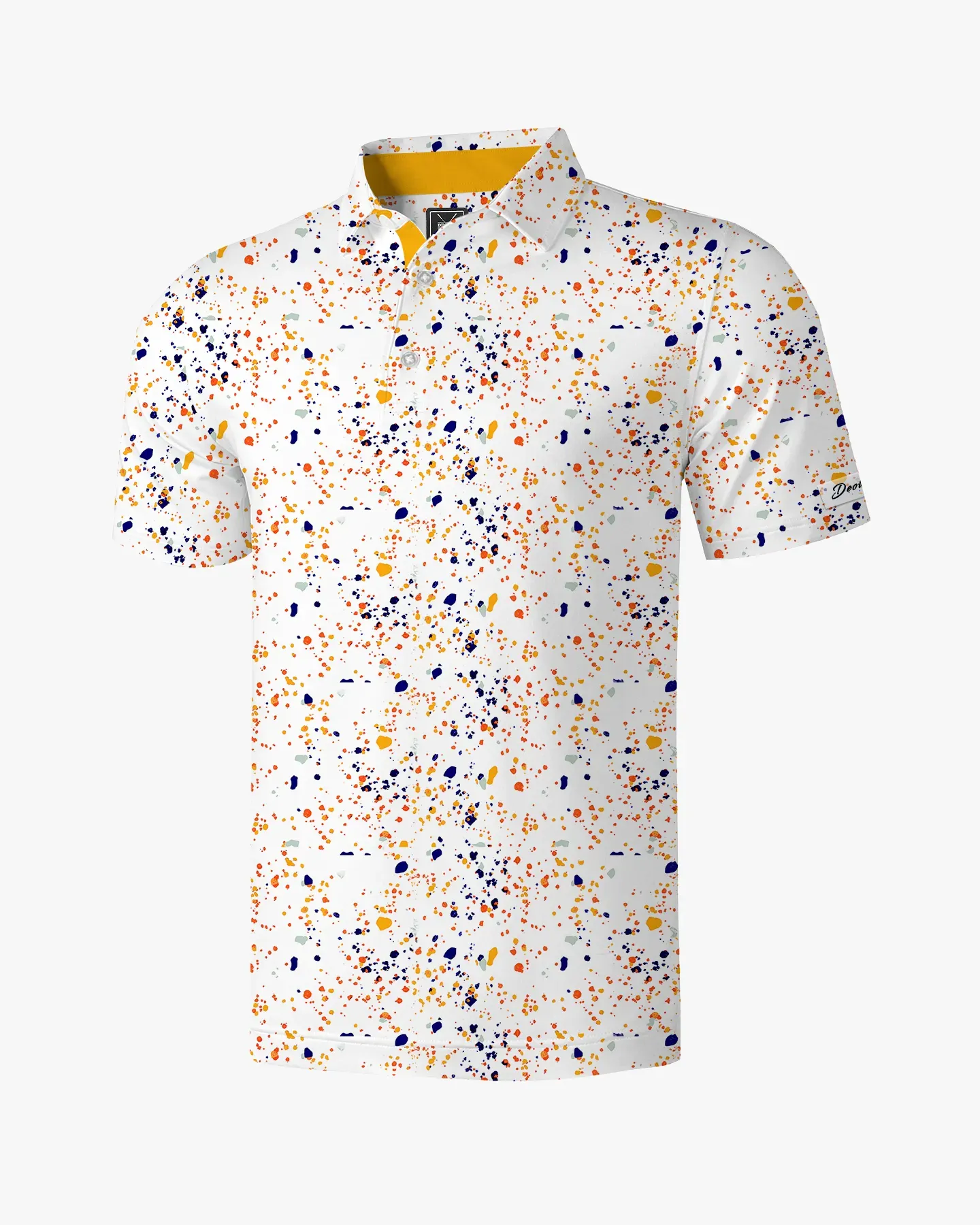 Splatter Polo - Yellow - Deolax