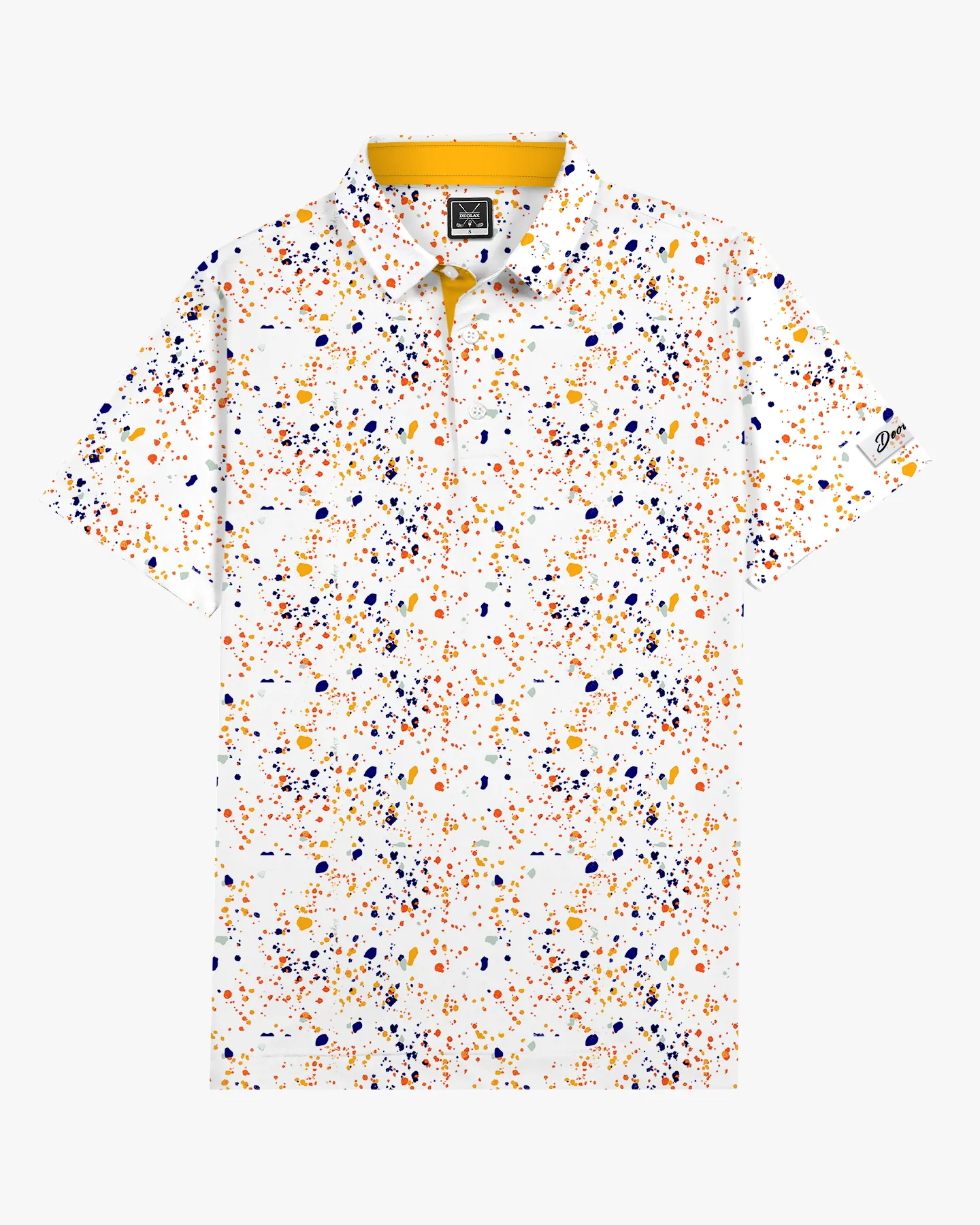 Splatter Polo - Yellow - Deolax