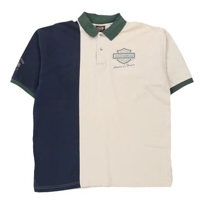 Thrifted Harley Davidson Vintage Polo Shirt