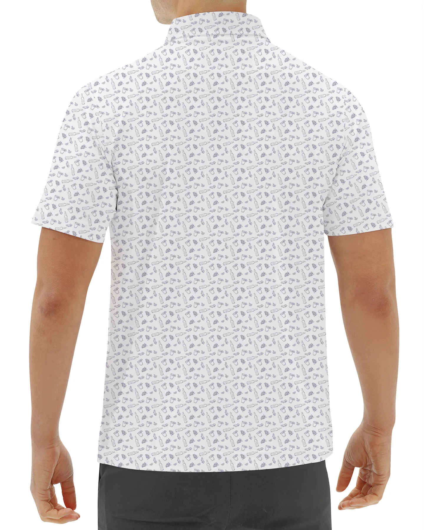 Transfusion Printed Performance Polo