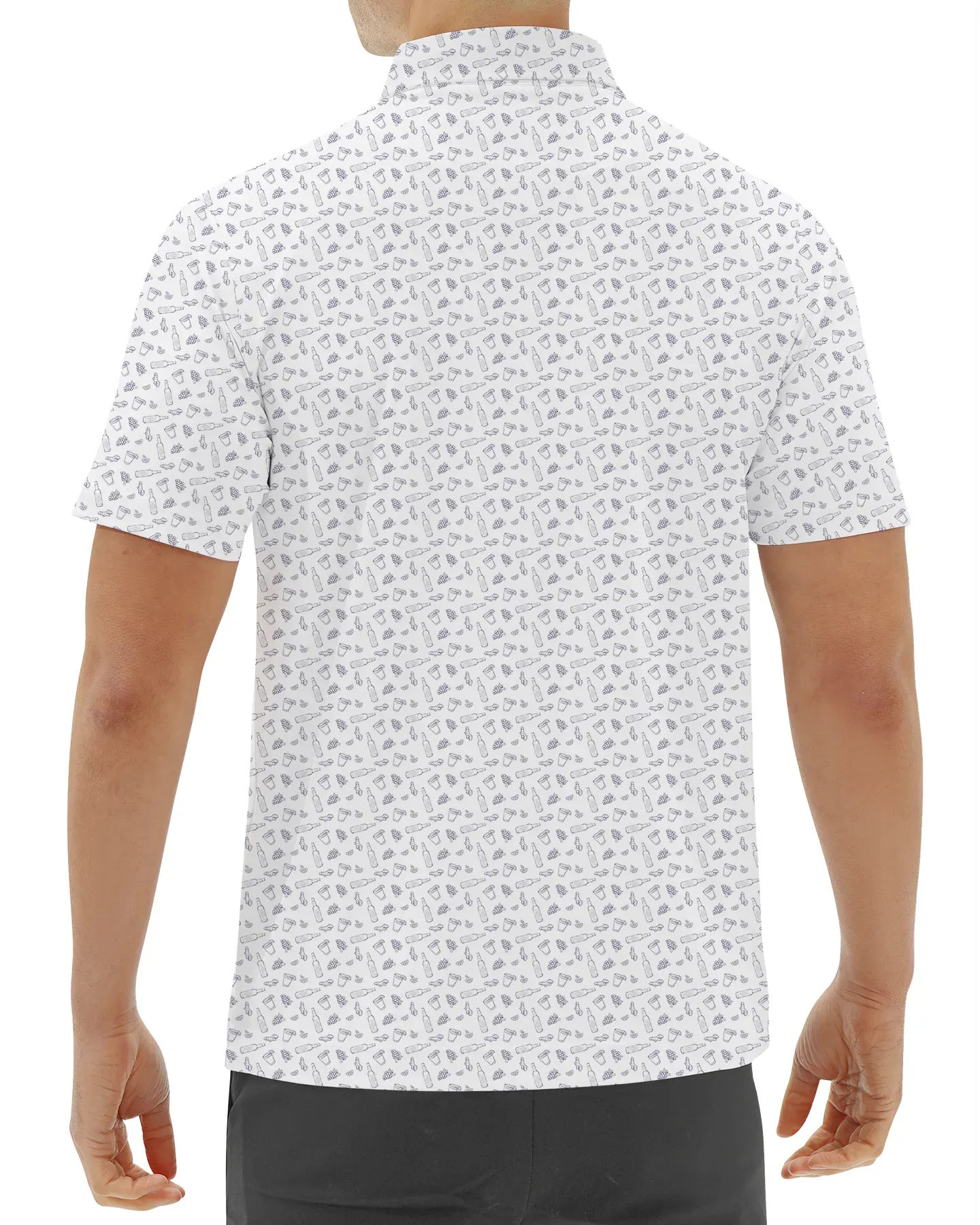 Transfusion Printed Performance Polo