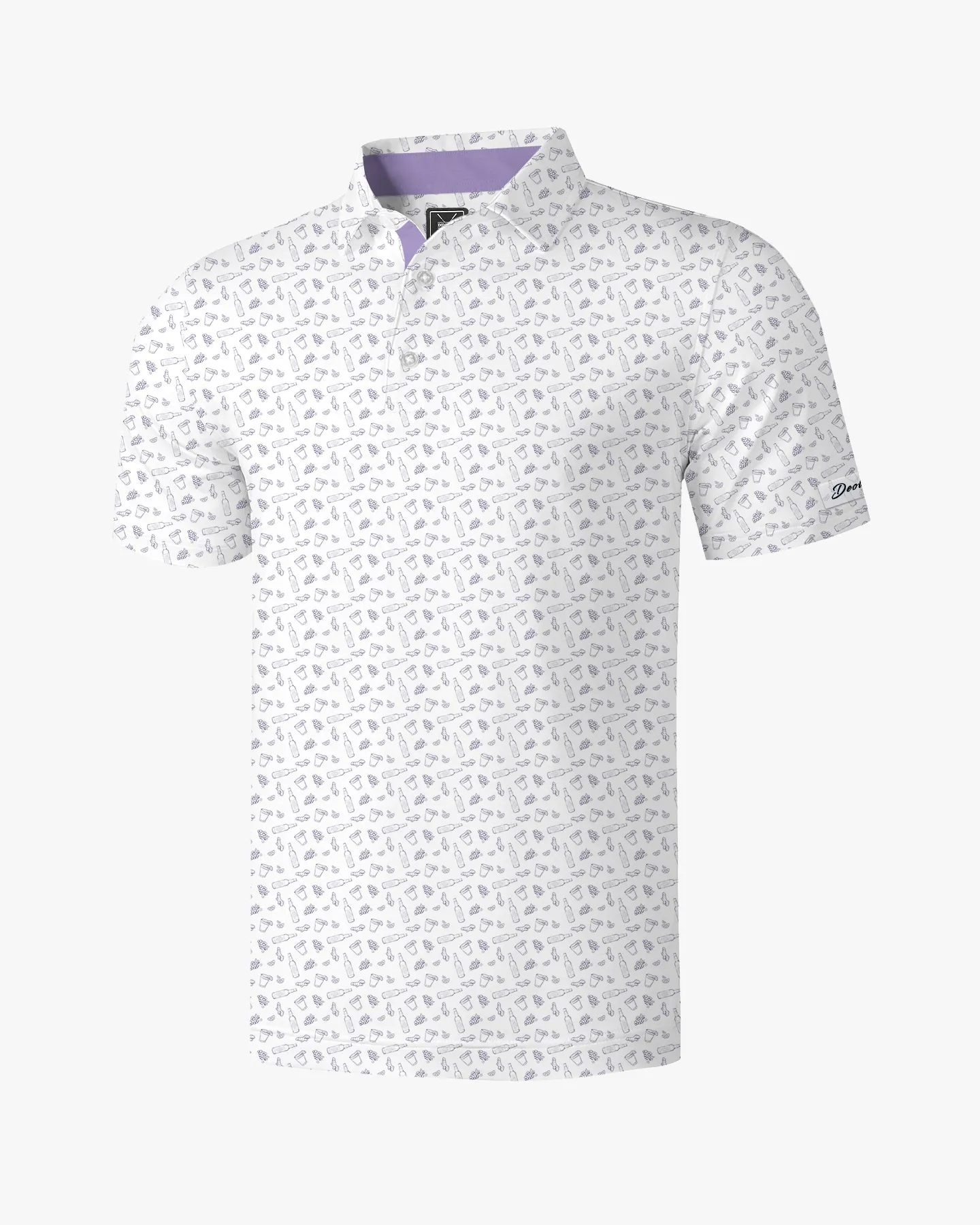 Transfusion Printed Performance Polo
