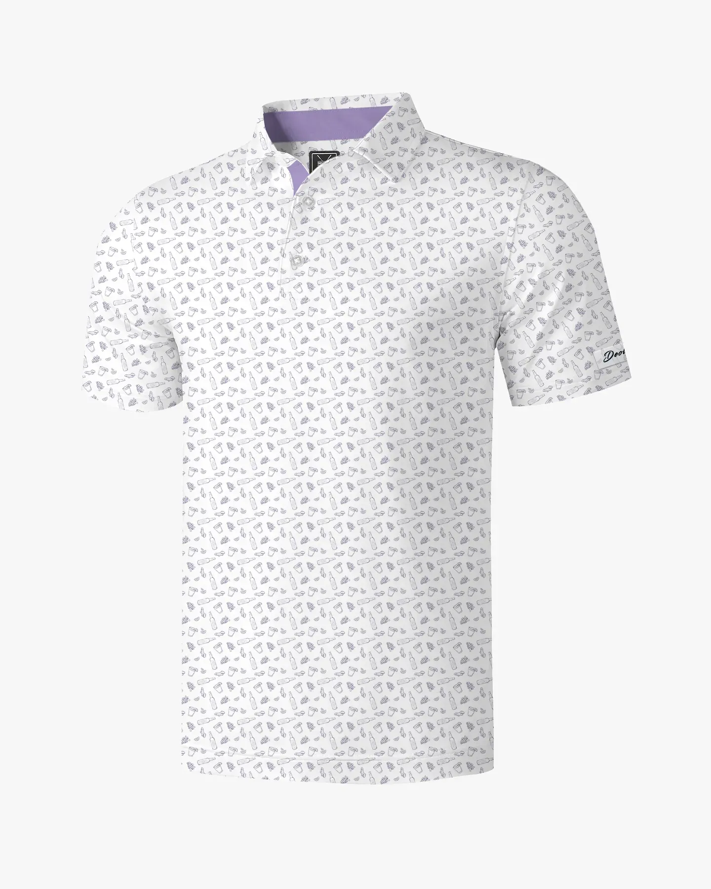 Transfusion Printed Performance Polo
