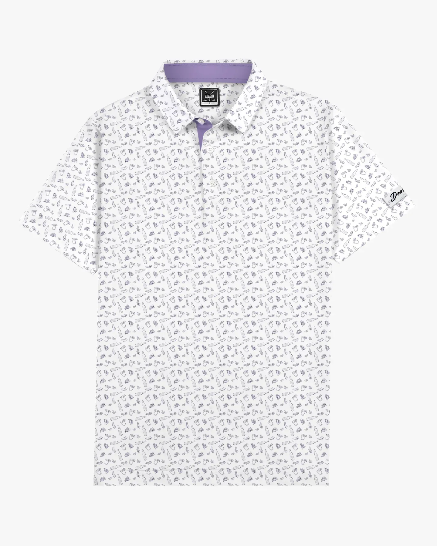 Transfusion Printed Performance Polo