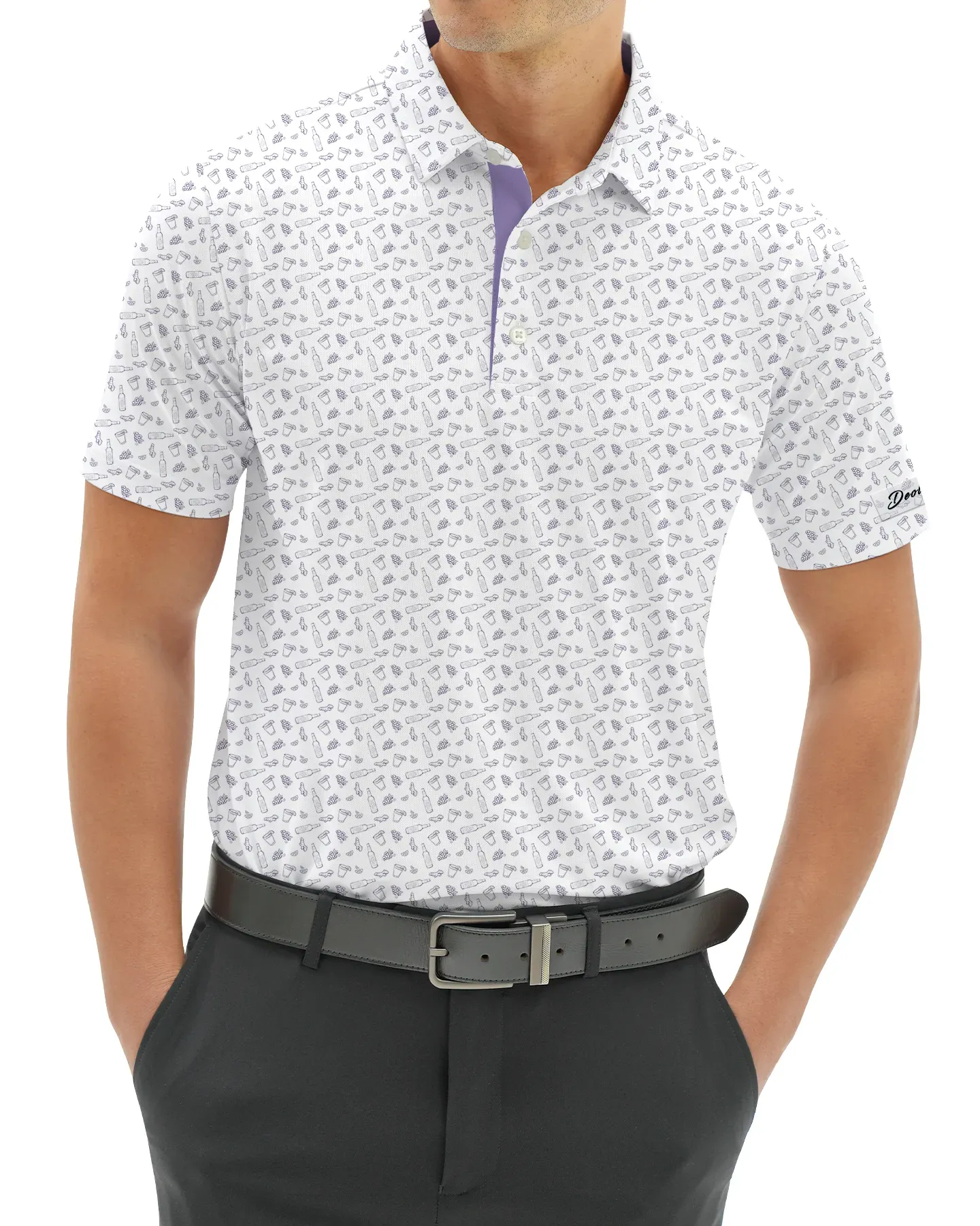 Transfusion Printed Performance Polo