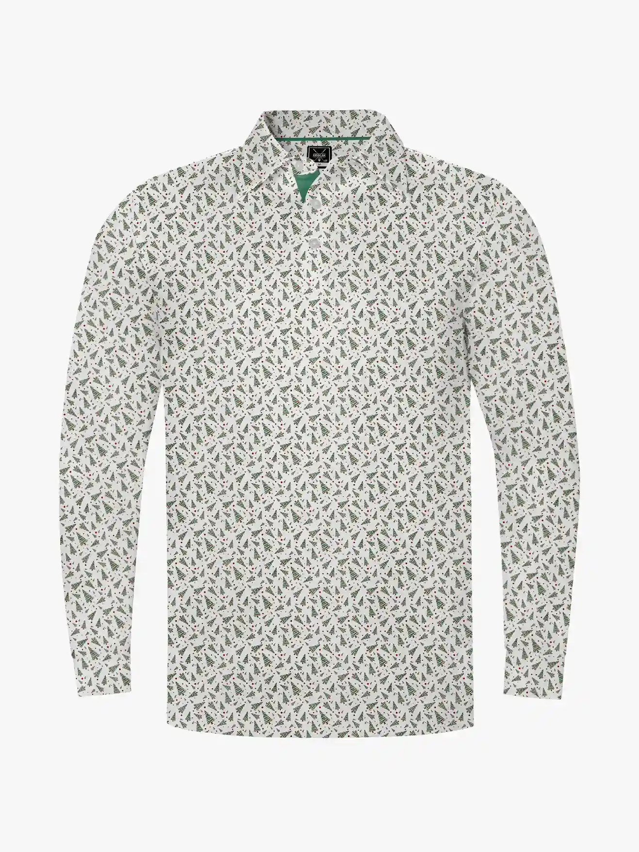 Tree Time Long Sleeve Polo - Deolax